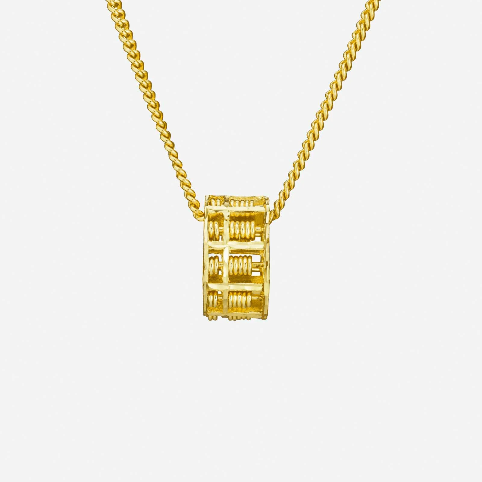 Abacus Pendant in Yellow Gold (GSTYLES105S0068A)