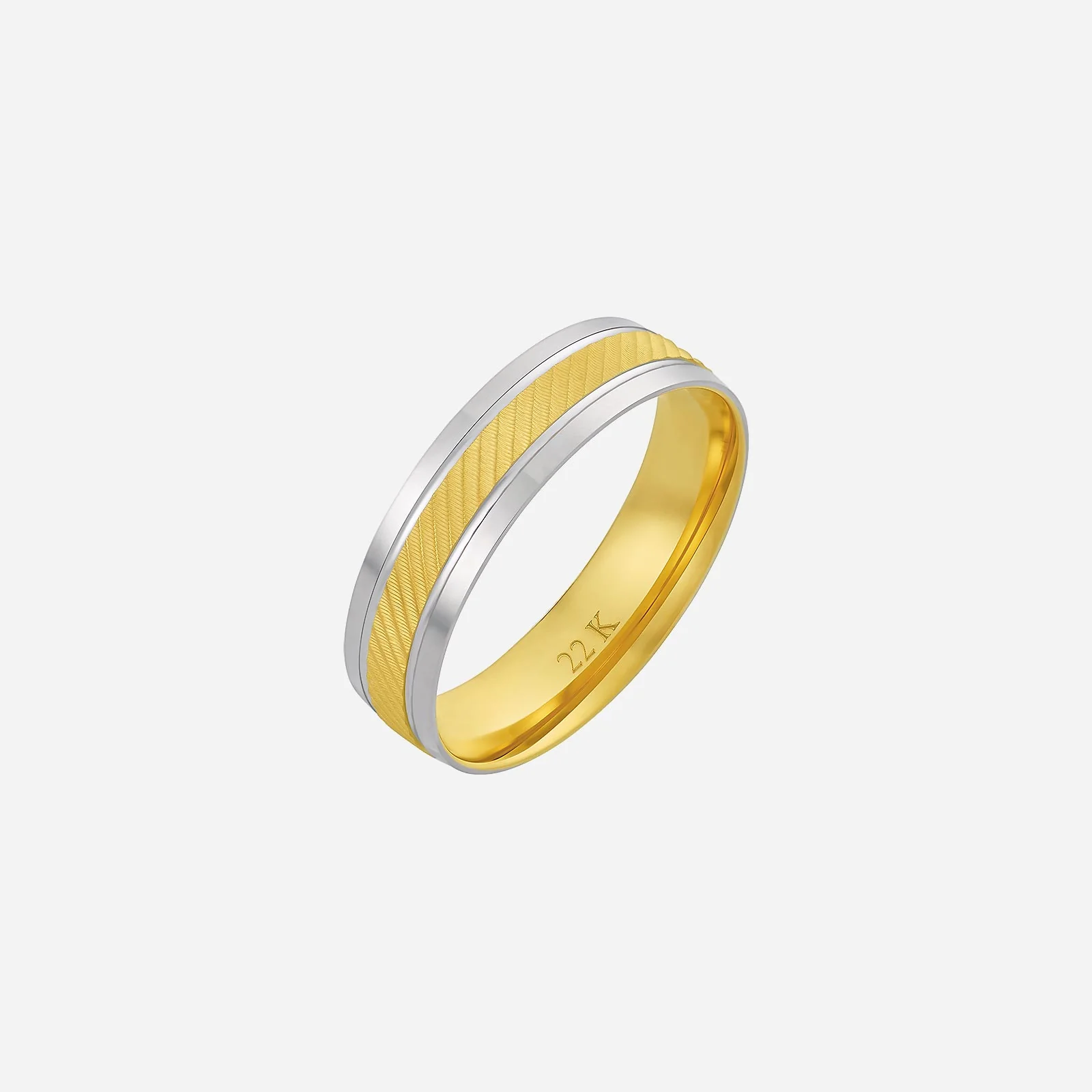 Adore Band in Yellow White Gold (C22KWBAND0340500124A)