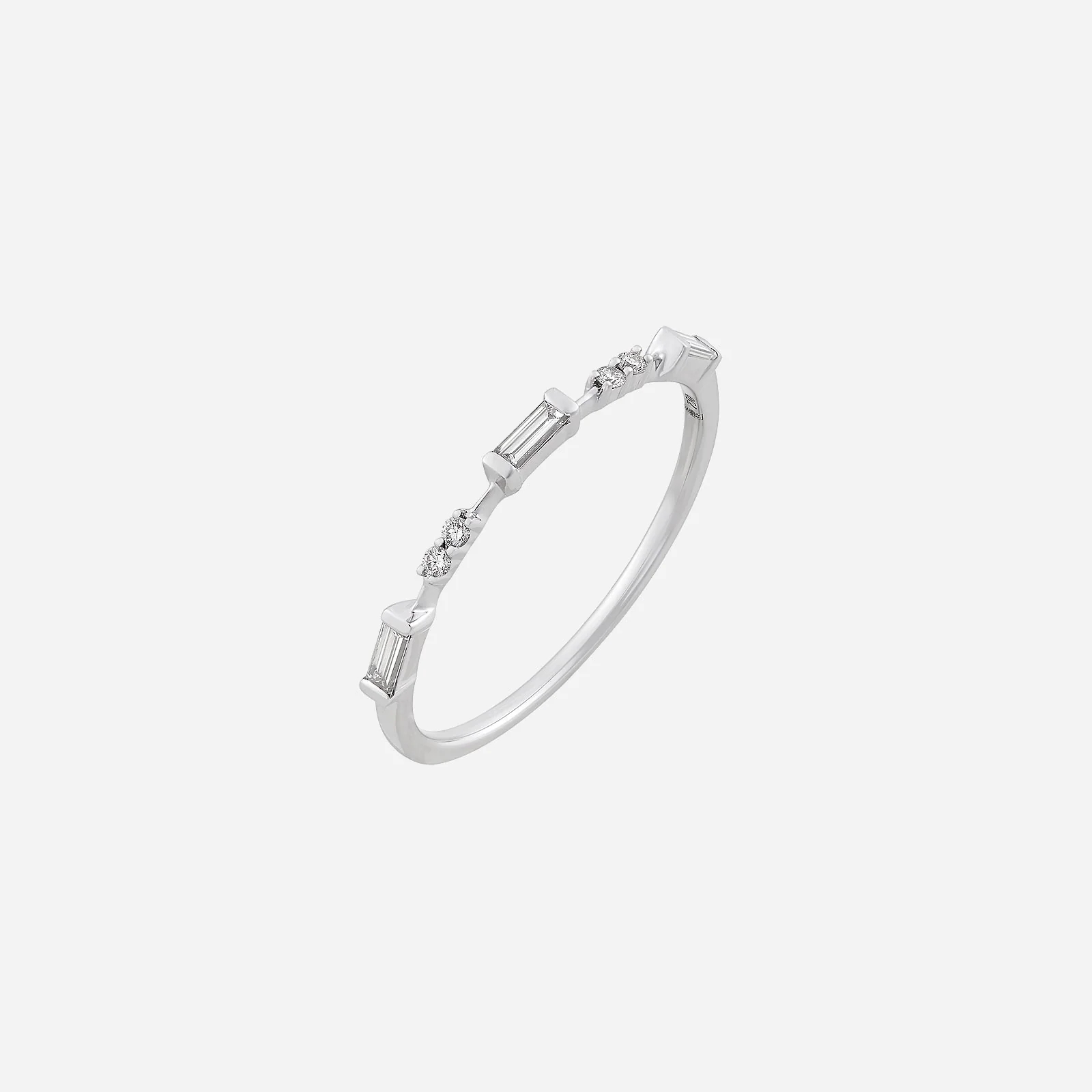 Allure Spark Diamond Ring in White Gold (ADIAFREESTYLE1023A)