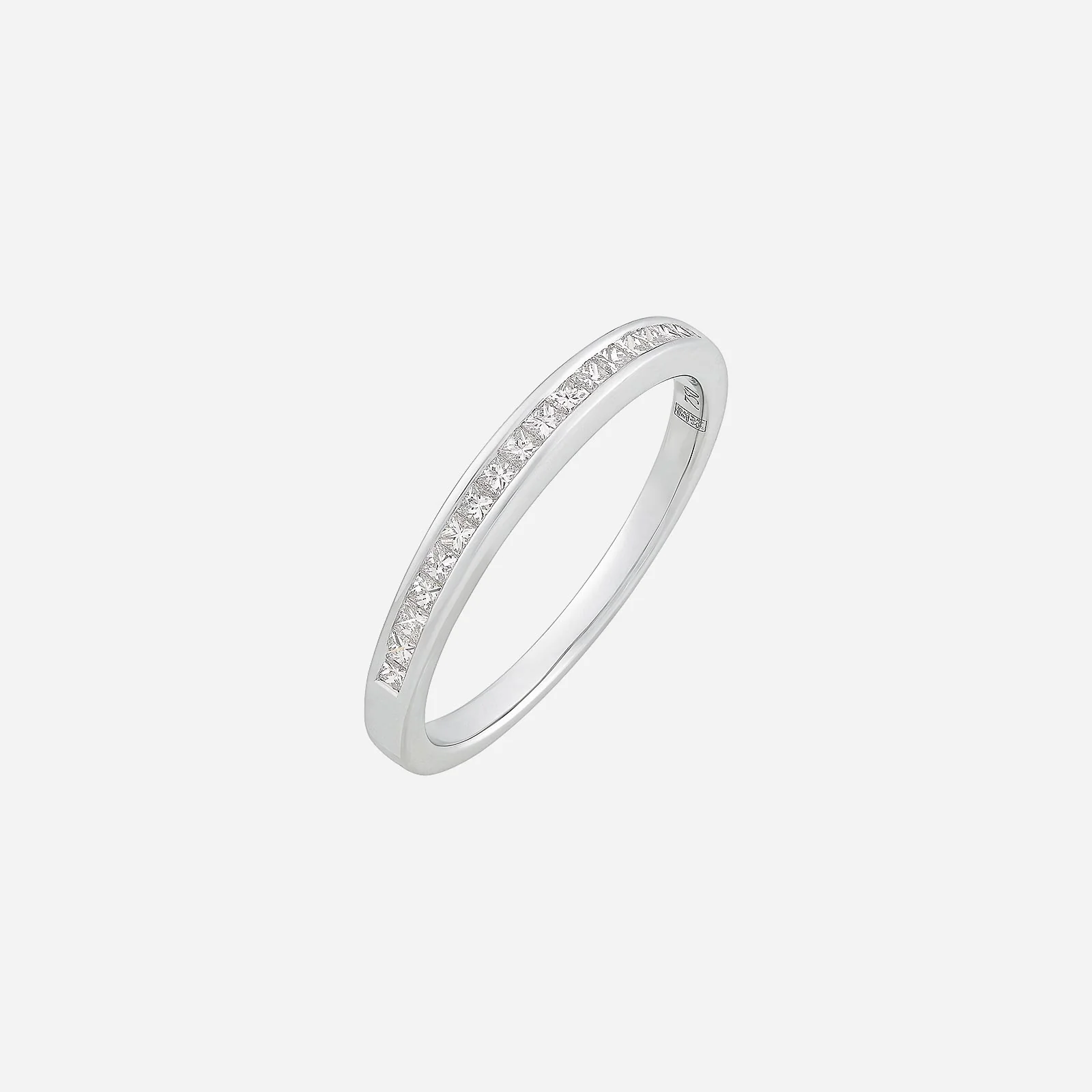 Anniversary Diamond Ring in White Gold (ADIALINES1053A)