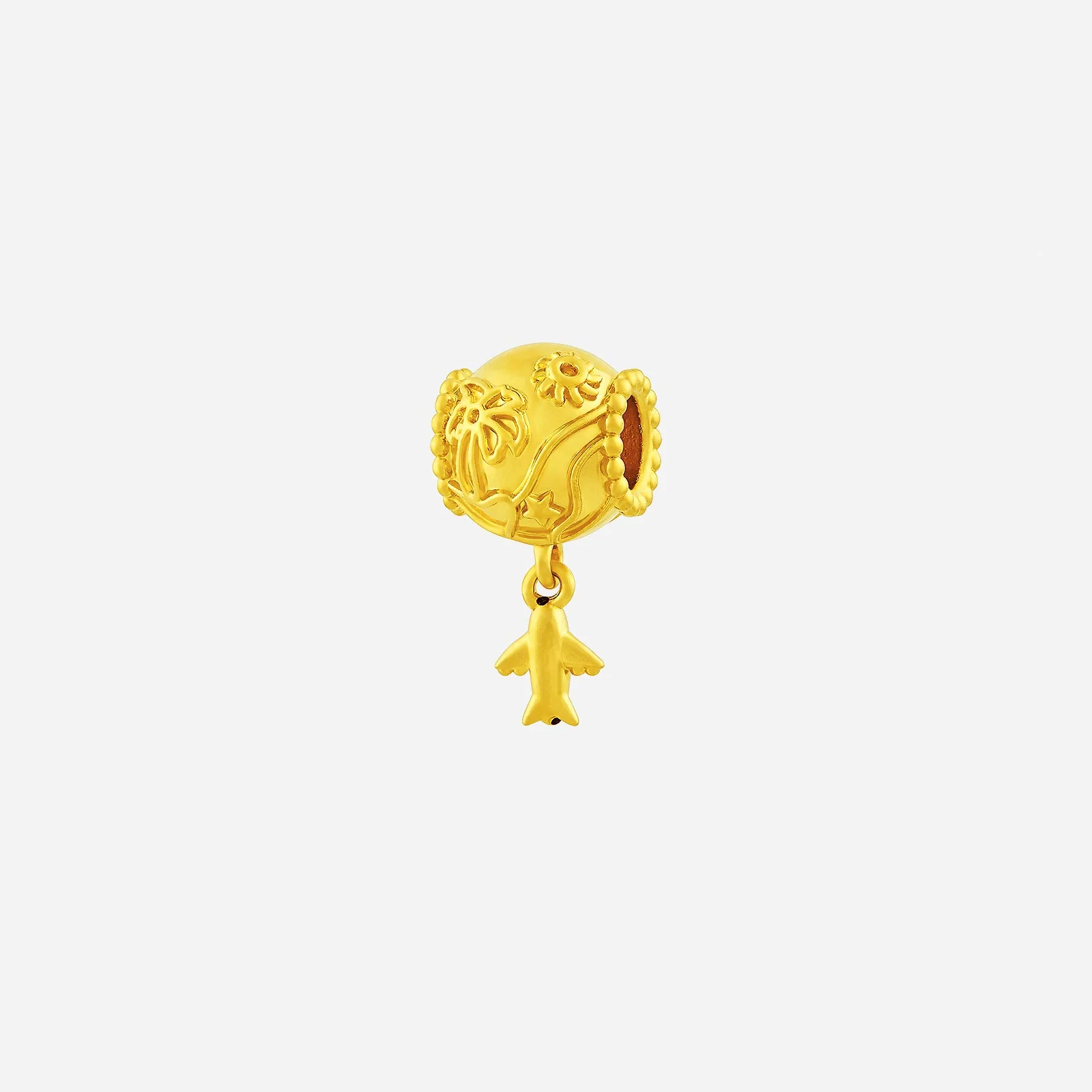 Around The Bloom Charm in Yellow Gold (G22KSTYLE1933A)