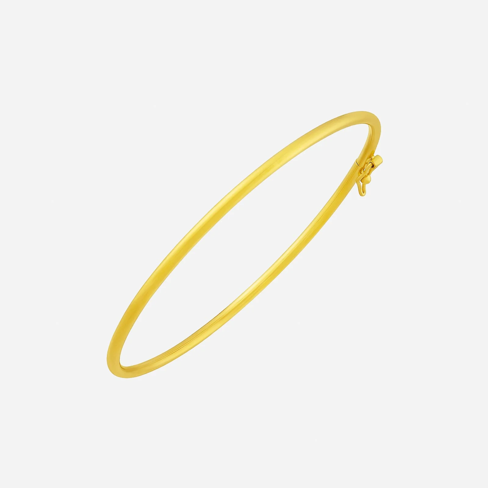 Baby Bangle in Yellow Gold (D22KPLAINTUBE0343A)