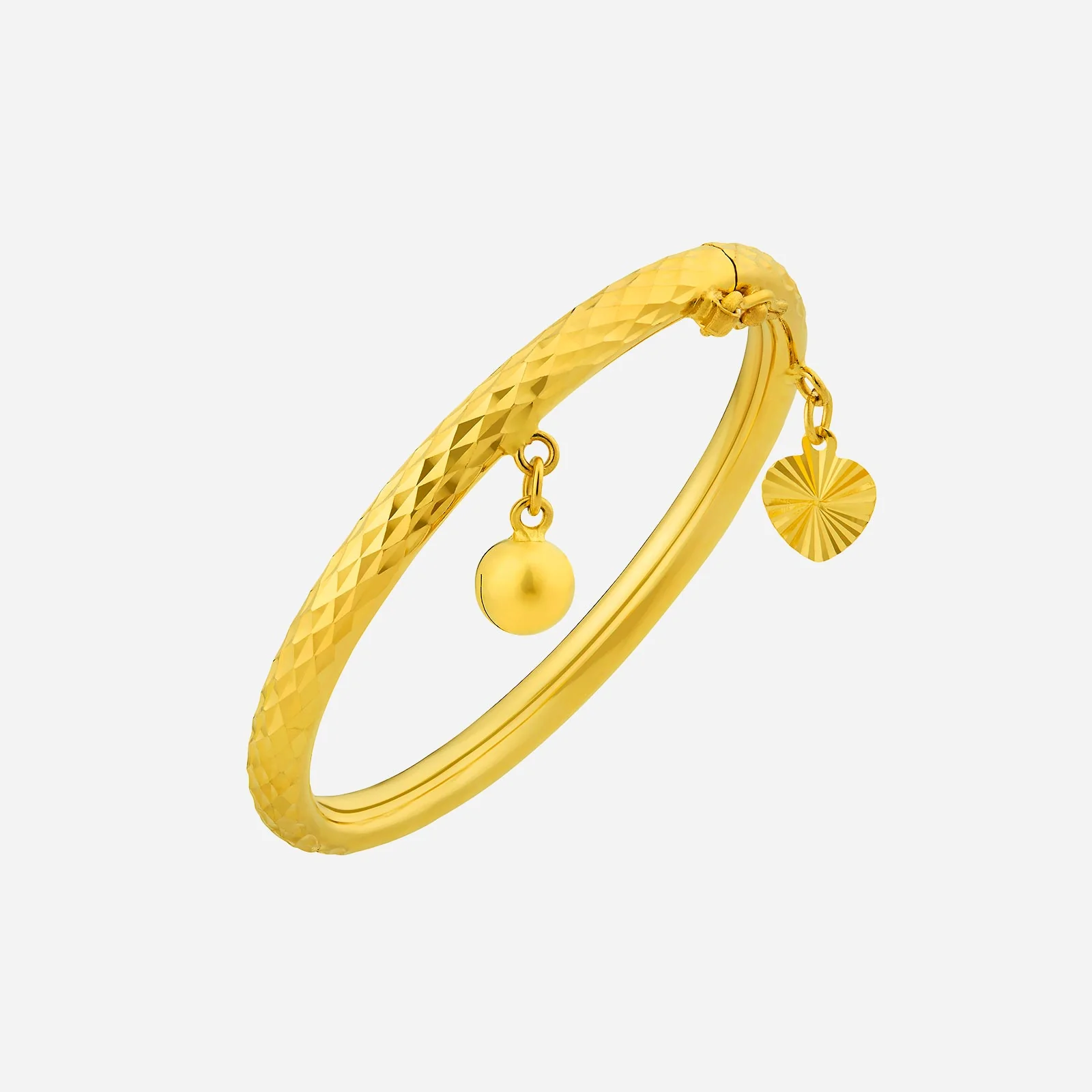 Baby Bangle in Yellow Gold (D22KSTYLE0225A)