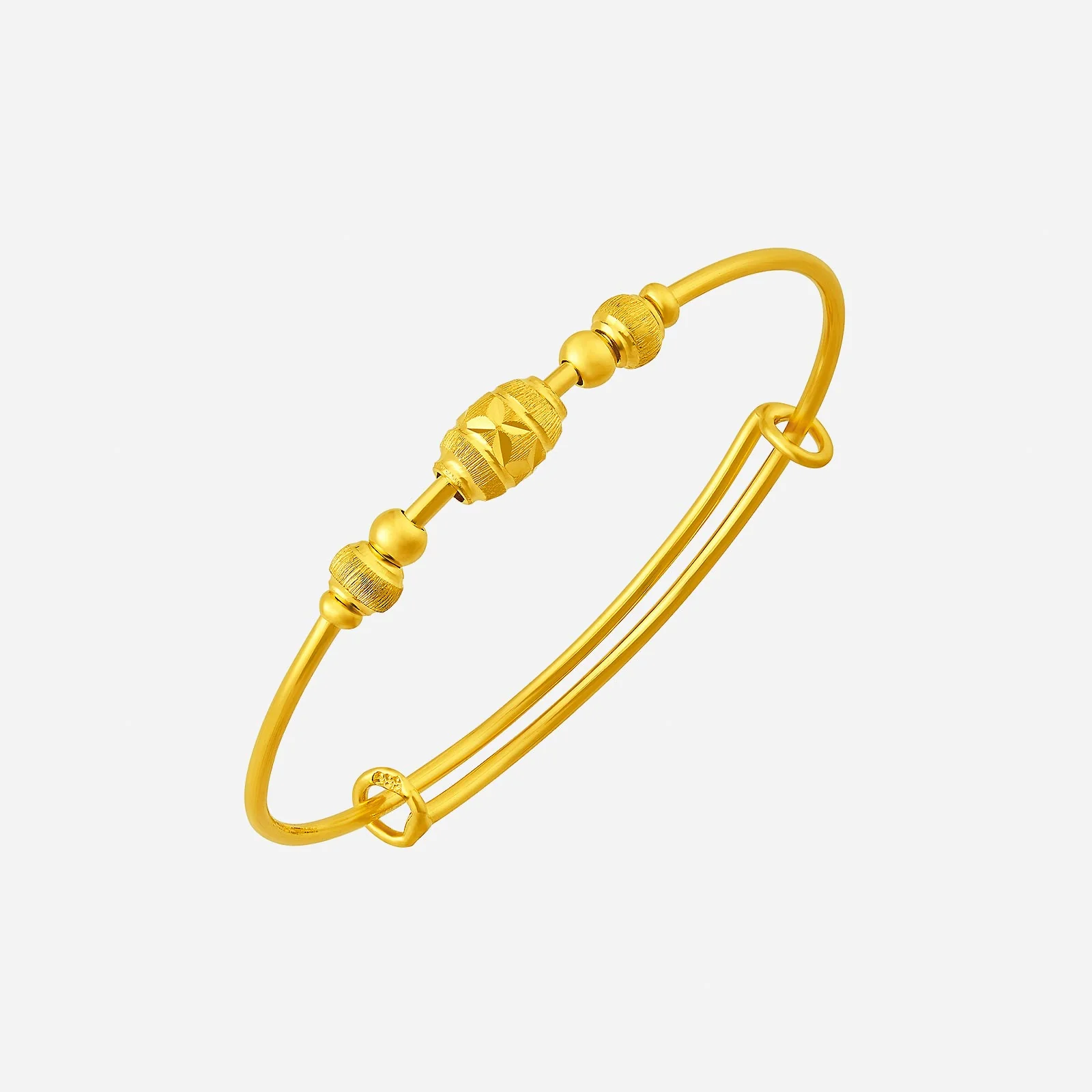 Baby Bangle in Yellow Gold (D999STYLE0295A)