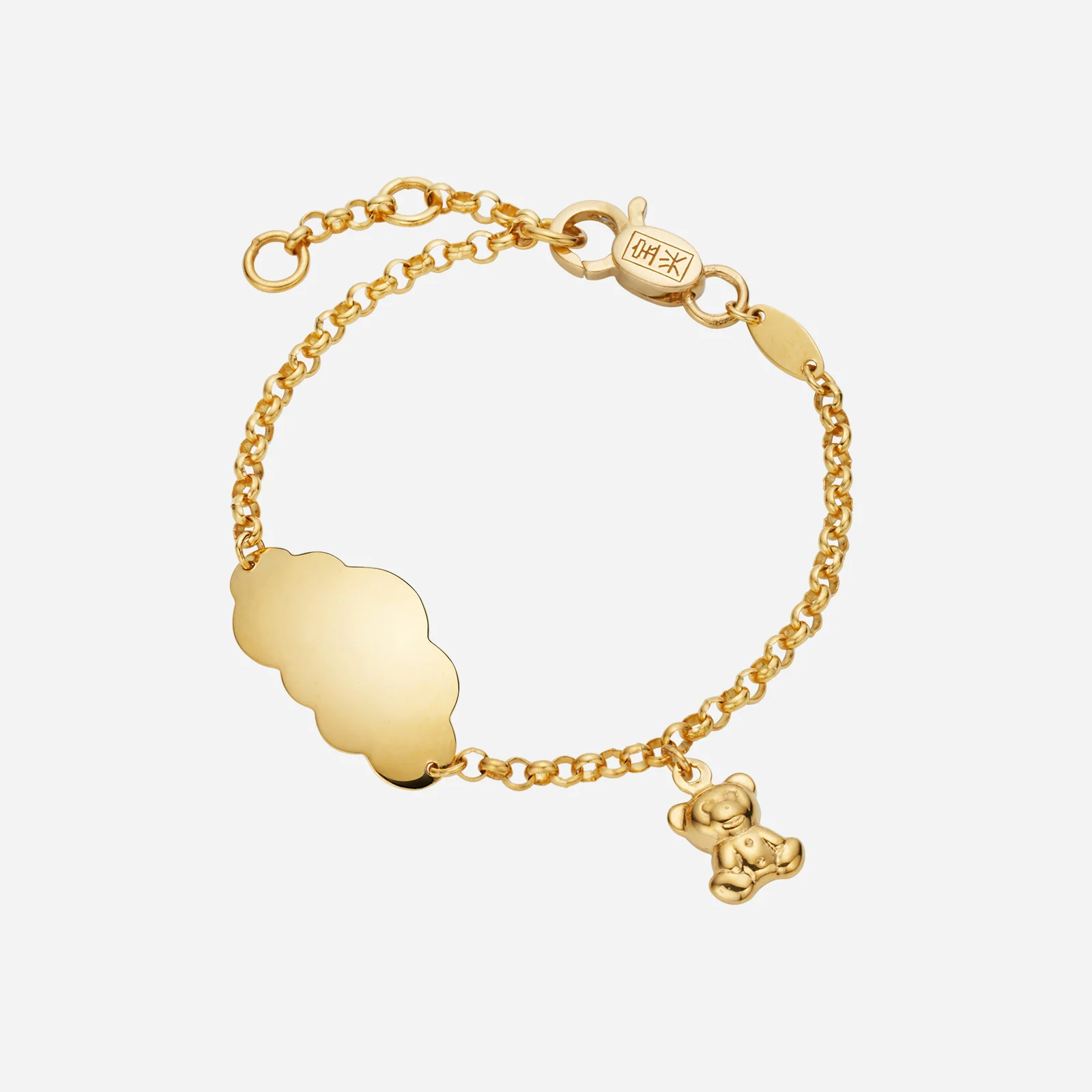 Baby Bear Bracelet in Yellow Gold (E22KBABY0296A)