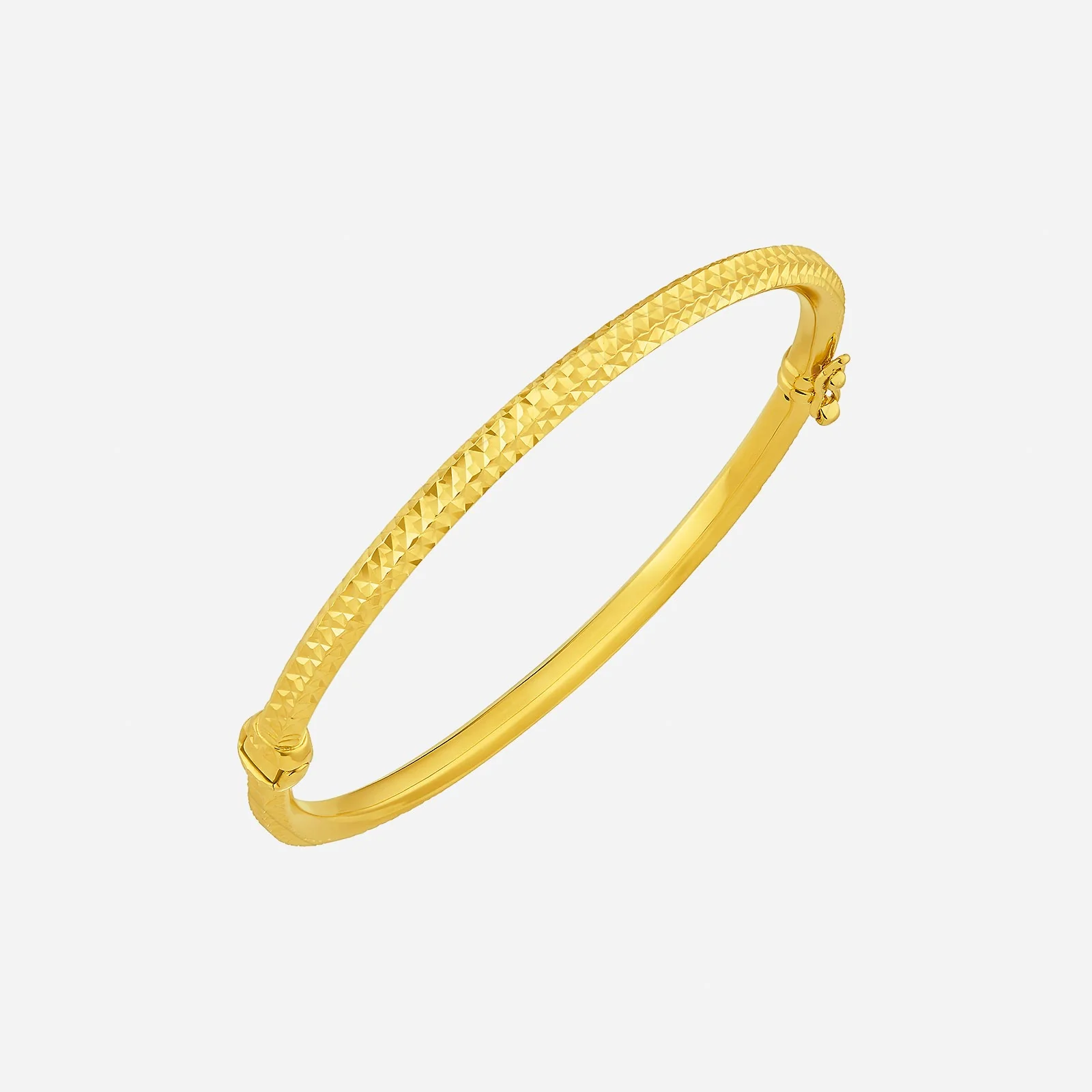 Bangle in Yellow Gold (D22KSTYLE0285A)