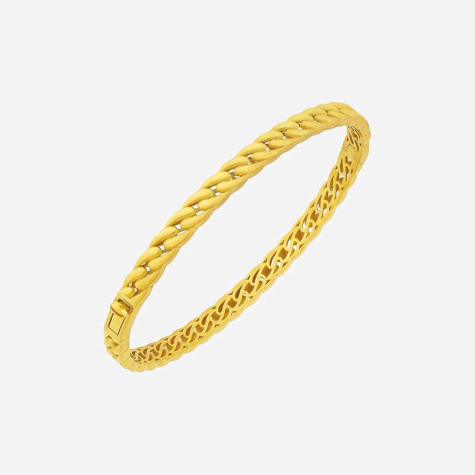 Bangle in Yellow Gold (D22KSTYLE0339A)