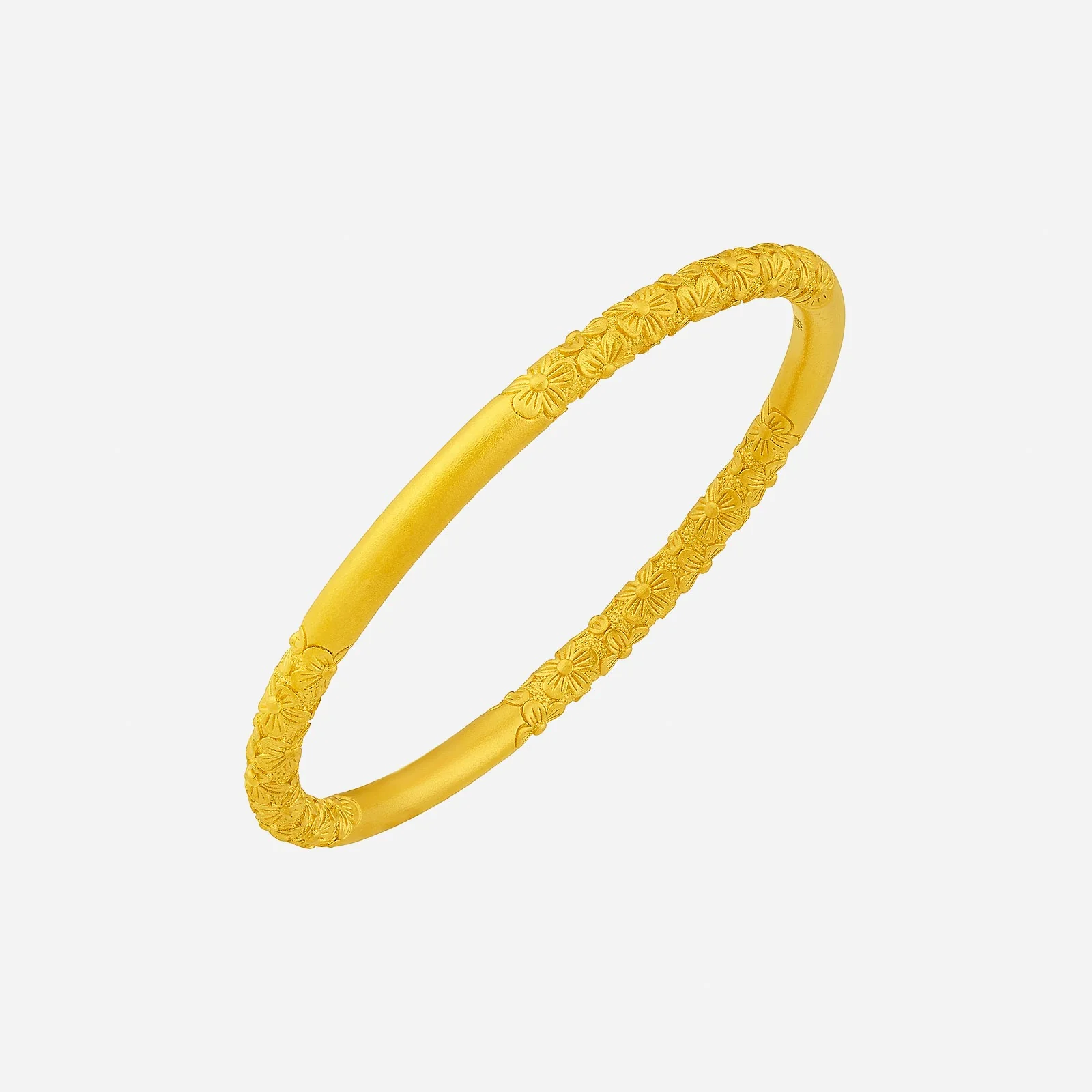 Bangle in Yellow Gold (D999STYLE0293A)