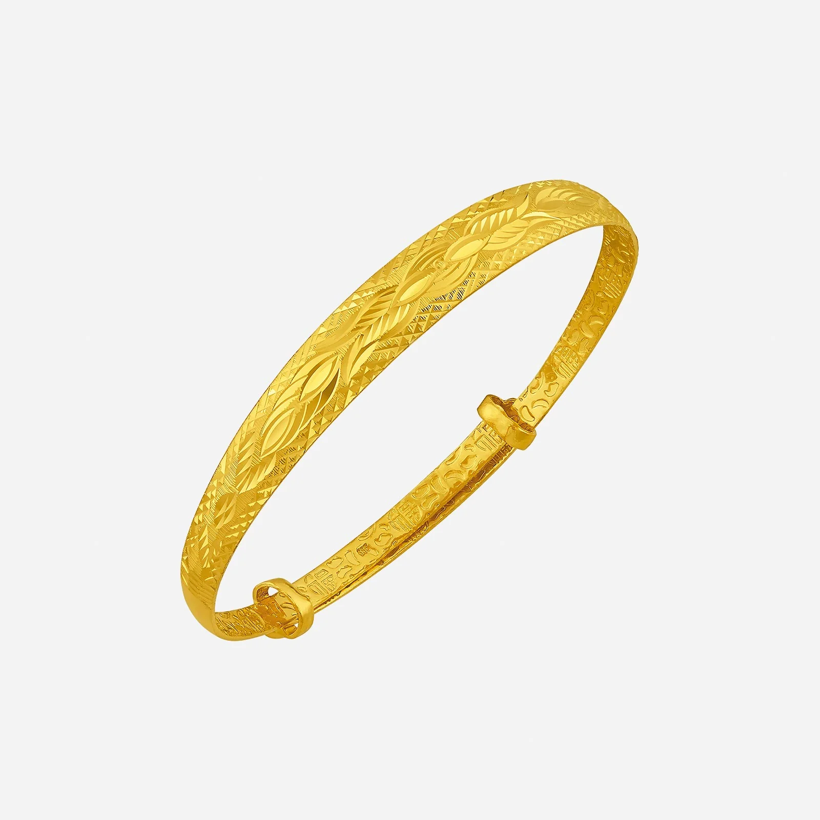 Bangle in Yellow Gold (D999STYLE0303A)