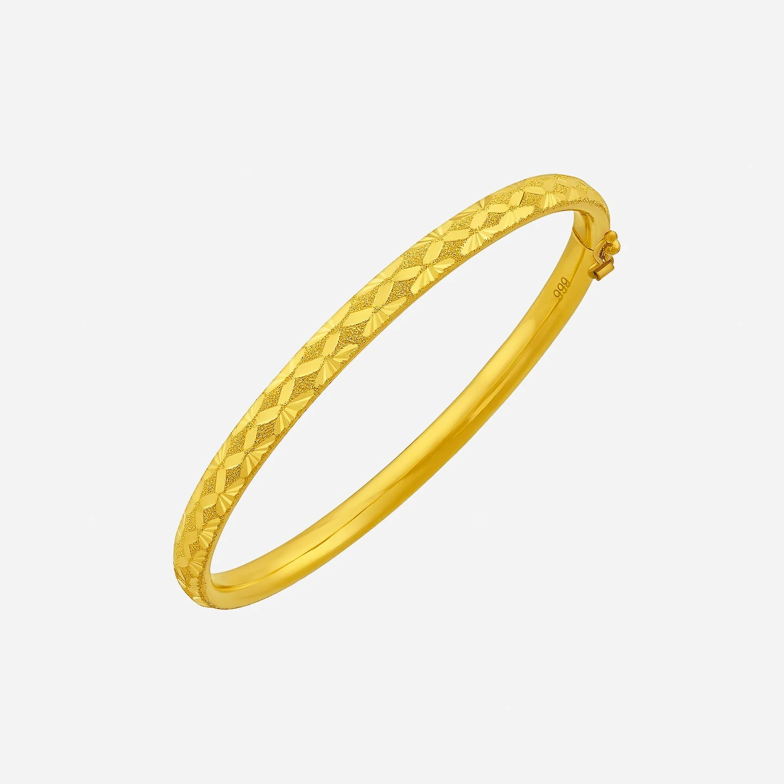 Bangle in Yellow Gold (D999STYLE0318A)