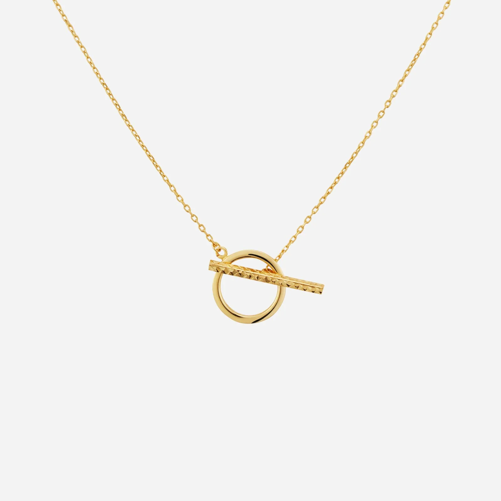Bar Toggle Necklace in Yellow Gold (F22KFREESTYLE0234A)