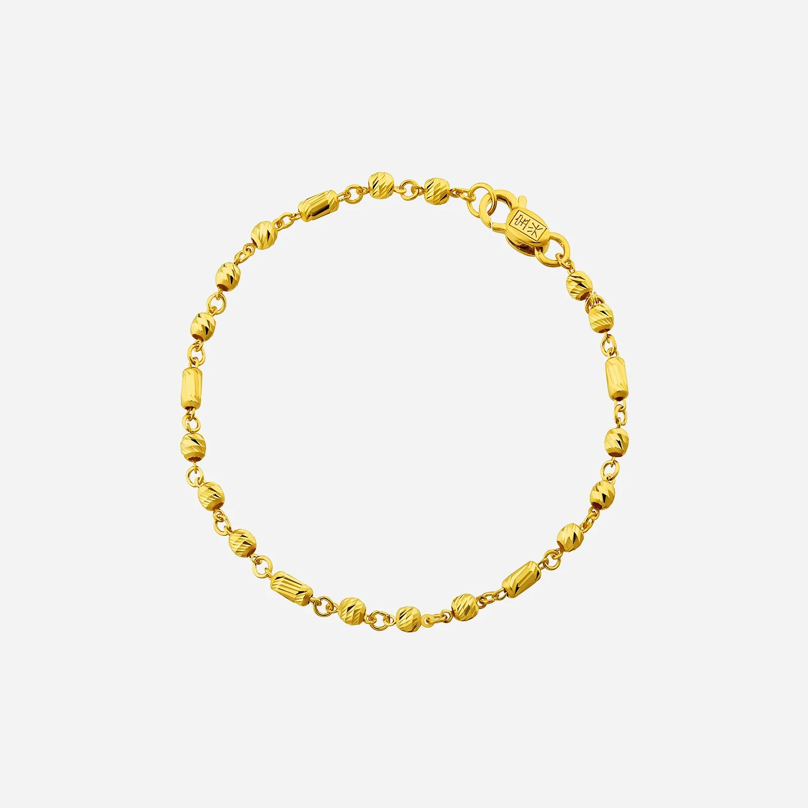Beaded Bracelet in Yellow Gold (E22KSTYLE0542A)