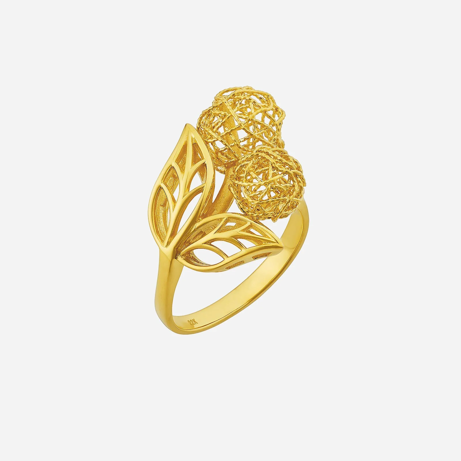 Blissful Eternity Ring in Yellow Gold (A22KGROUP153V0893A)