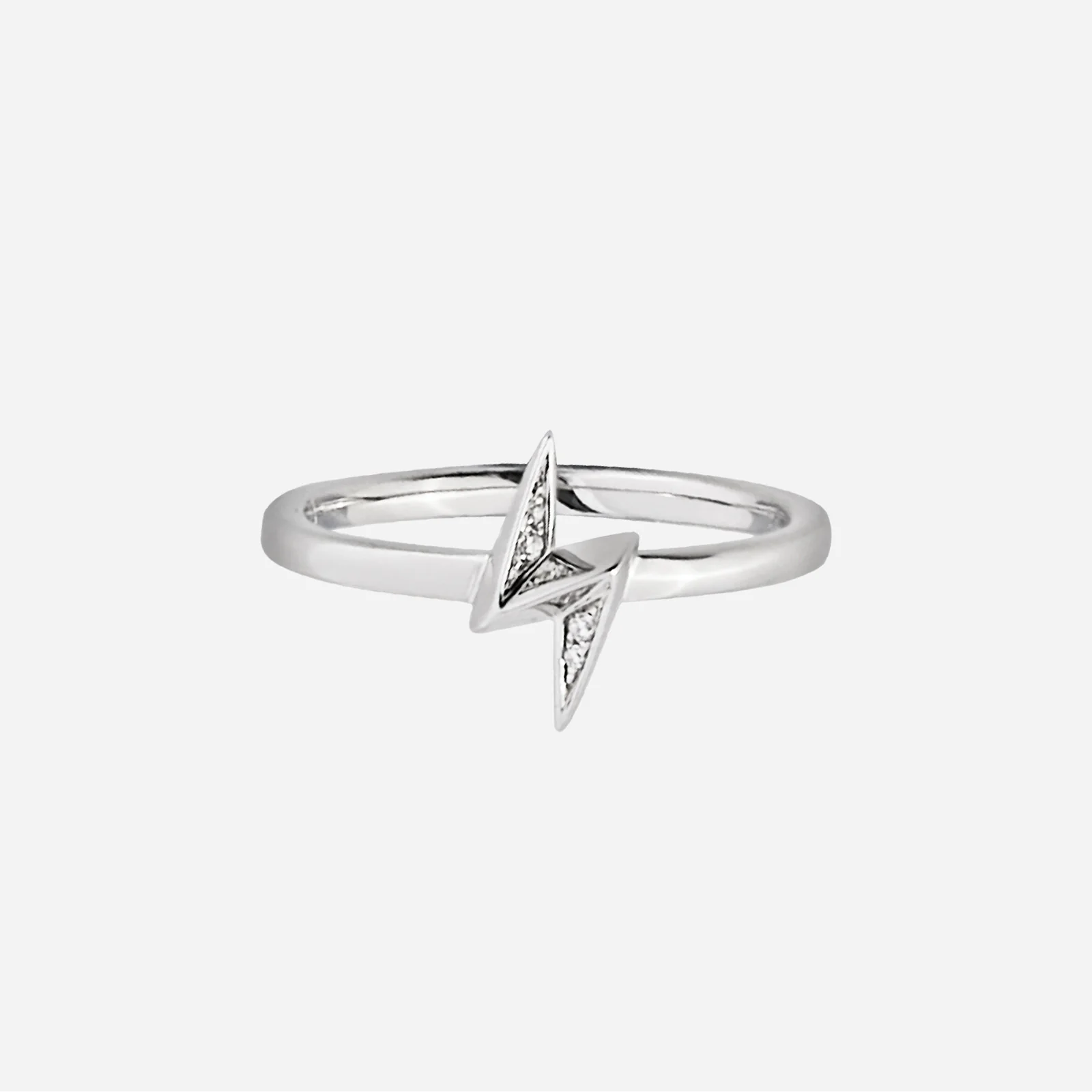 Bolt Diamond Ring in White Gold (ADIAFREESTYLE0743A)