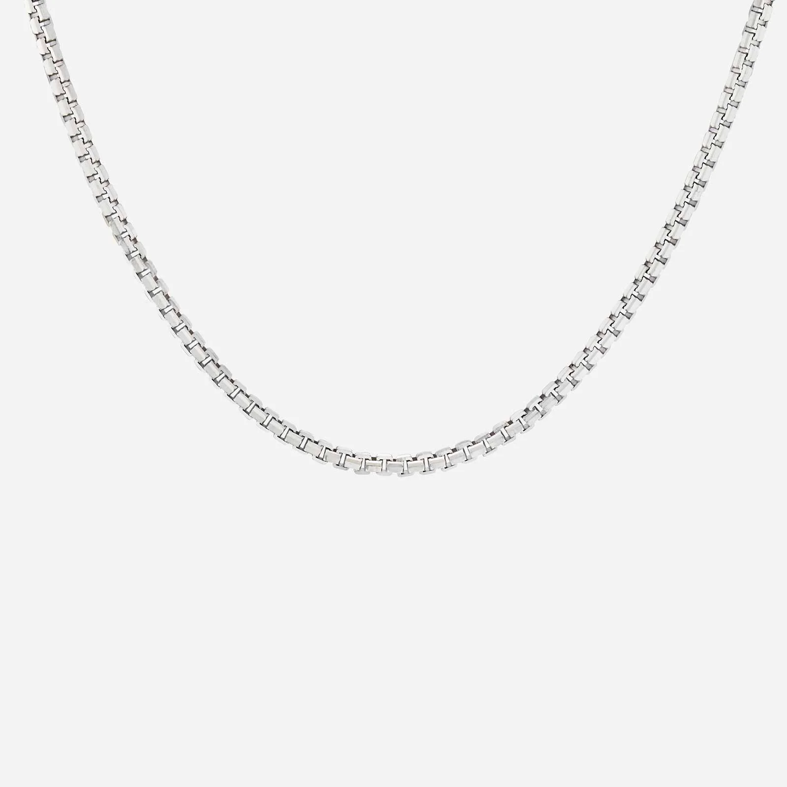 Box Chain in White Gold (FBOX0200004A)