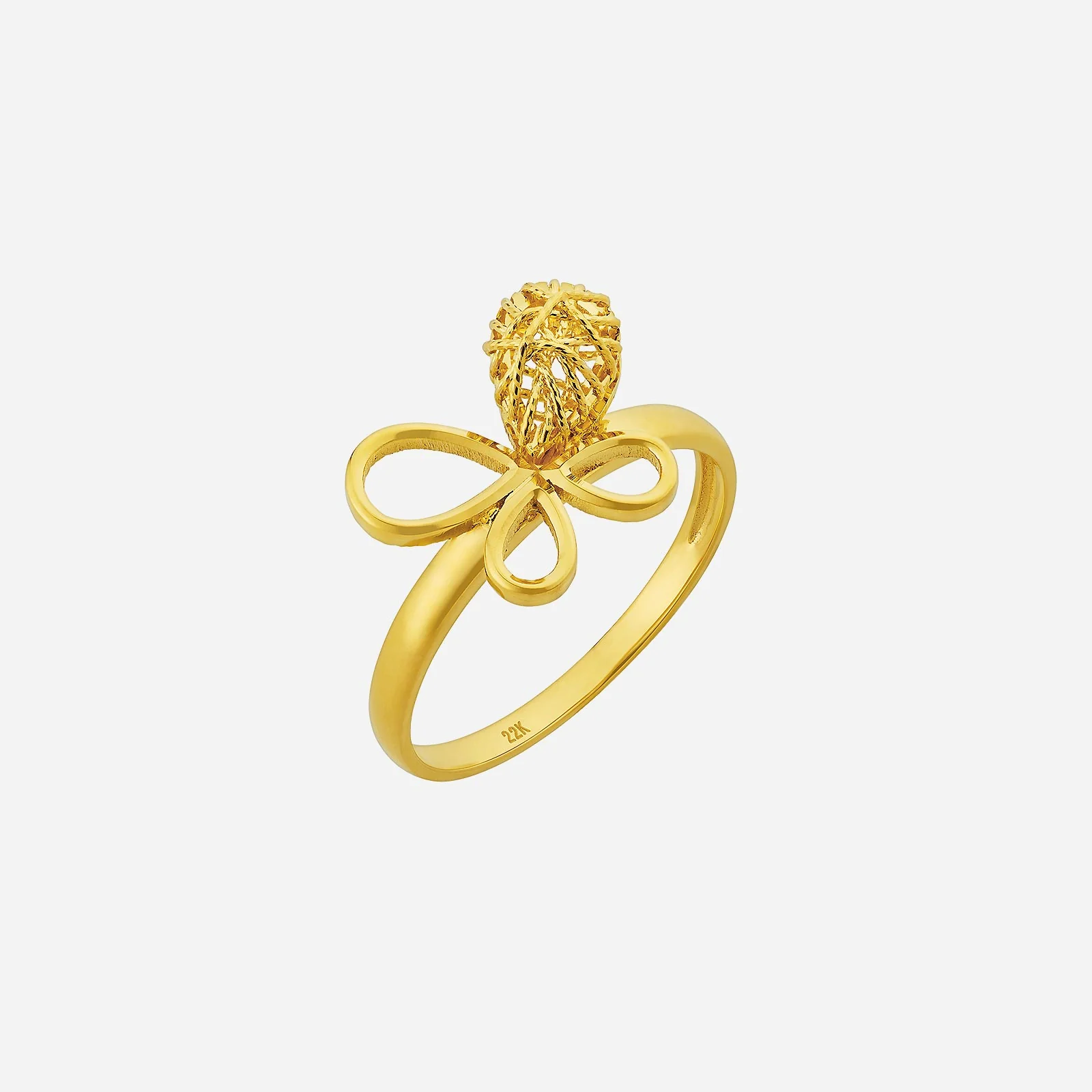 Butterfly Ring in Yellow Gold (A22KGROUP150V0892A)
