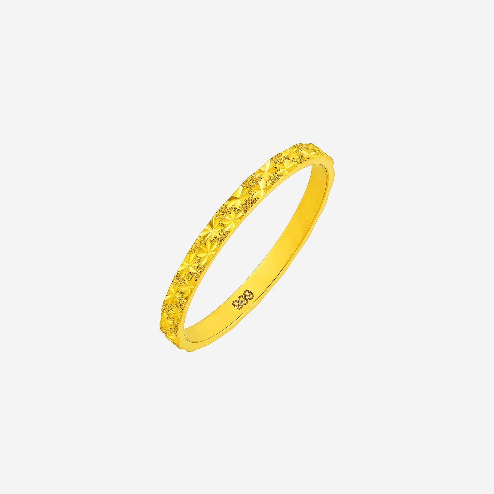 Celestial Edge Band in Yellow Gold (C999STYLE0149A)