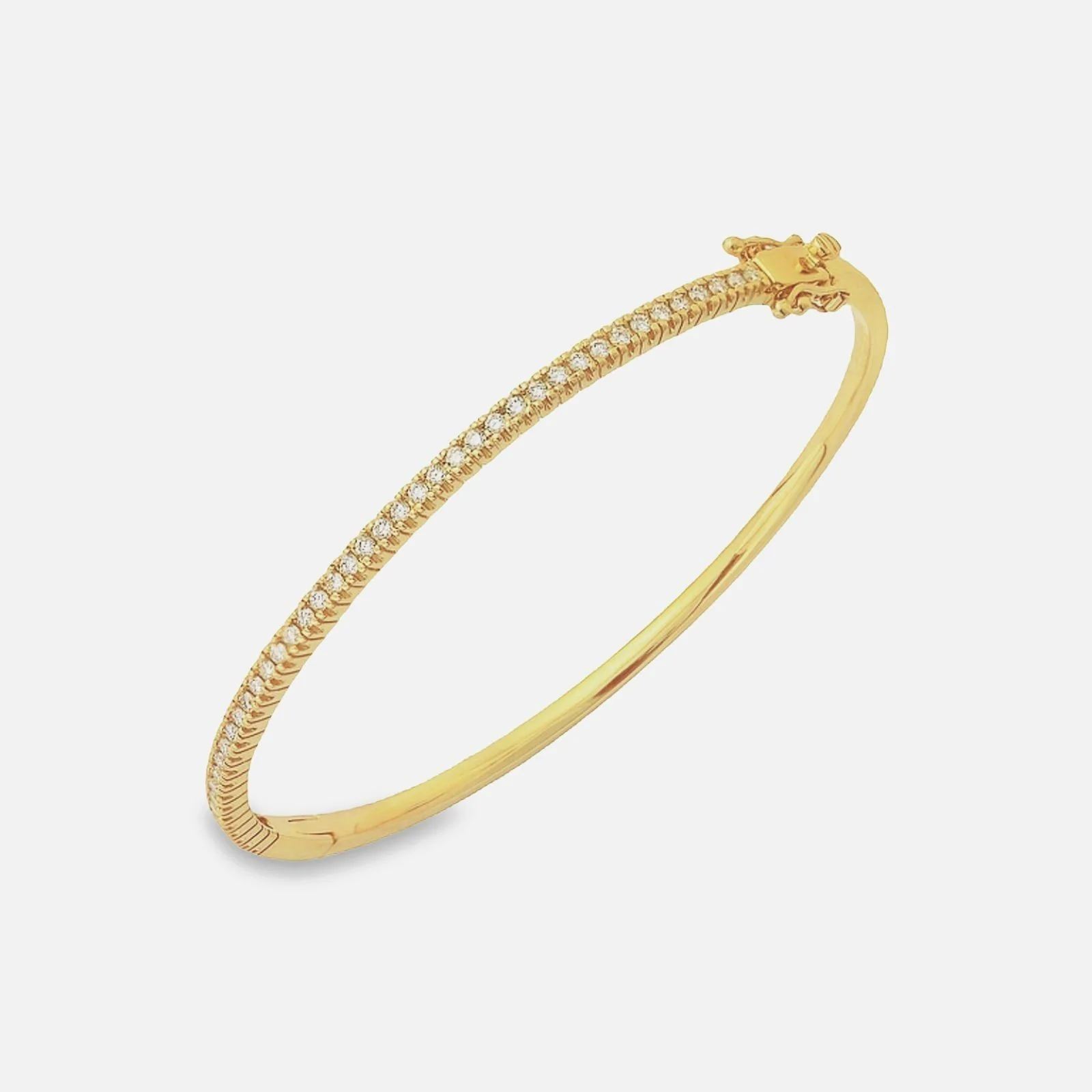 Constellation Diamond Bangle in Yellow Gold (DDIABANGLY001S0231A)