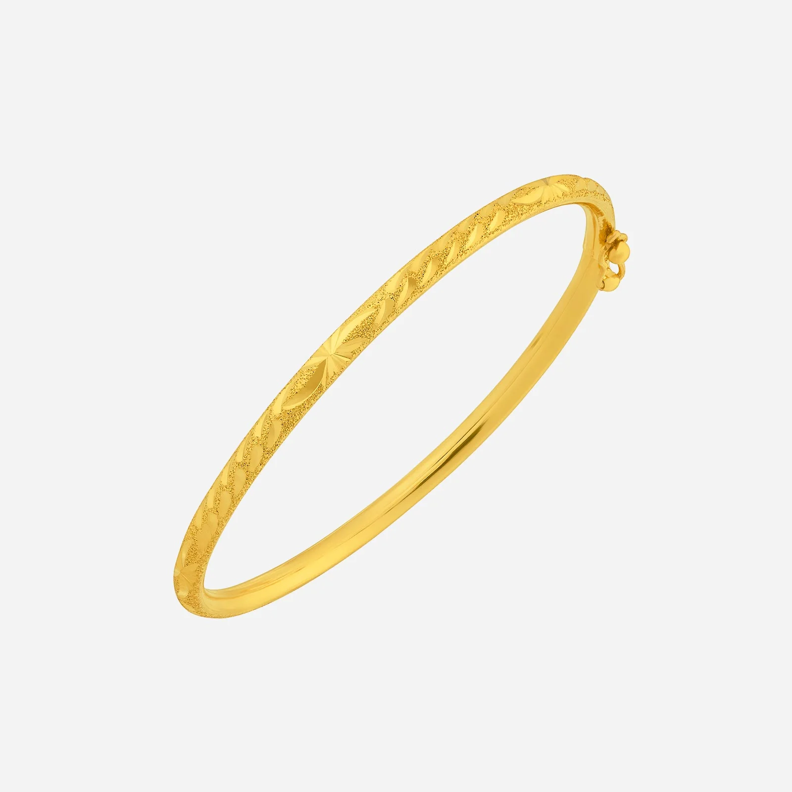 Crafted Bangle in Yellow Gold (DSTYLE0180A)