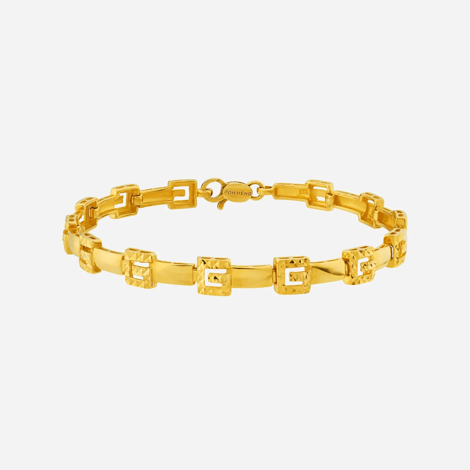 Crafted Bracelet in Yellow Gold (ESTYLE0172A)