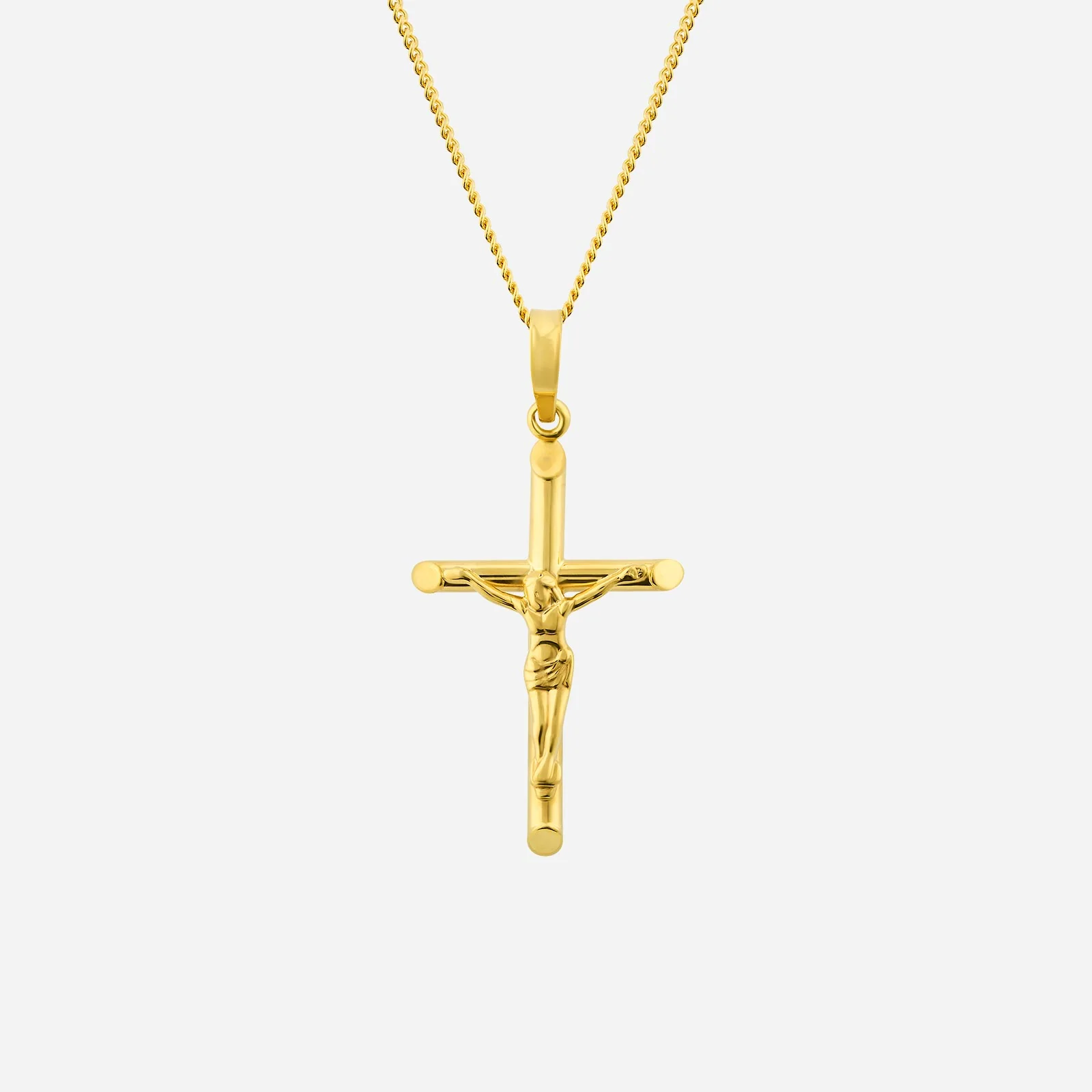 Crucifix Pendant in Yellow Gold (GSTYLES267Q0002A)