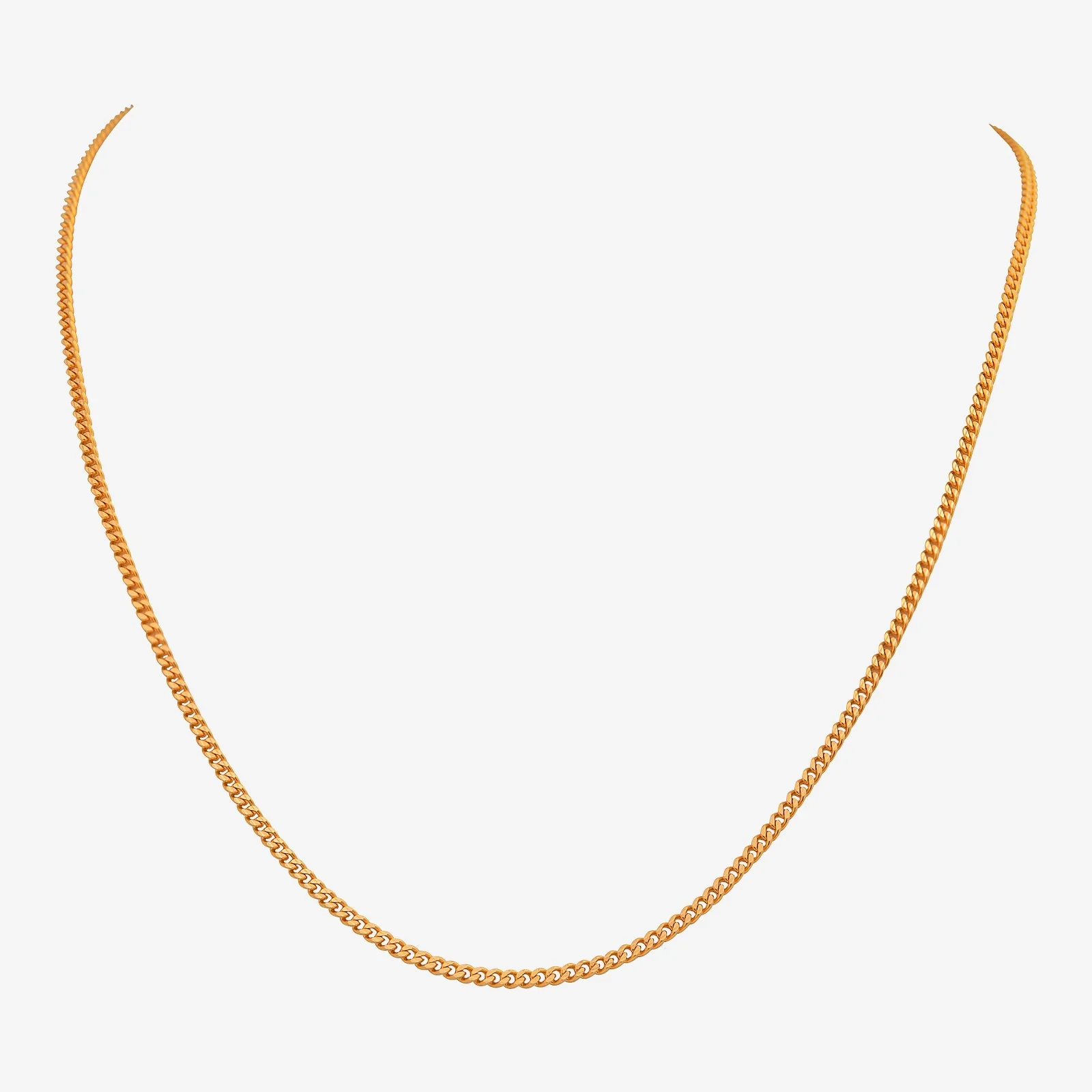 Curb Chain in Yellow Gold (FCURB0250009A)