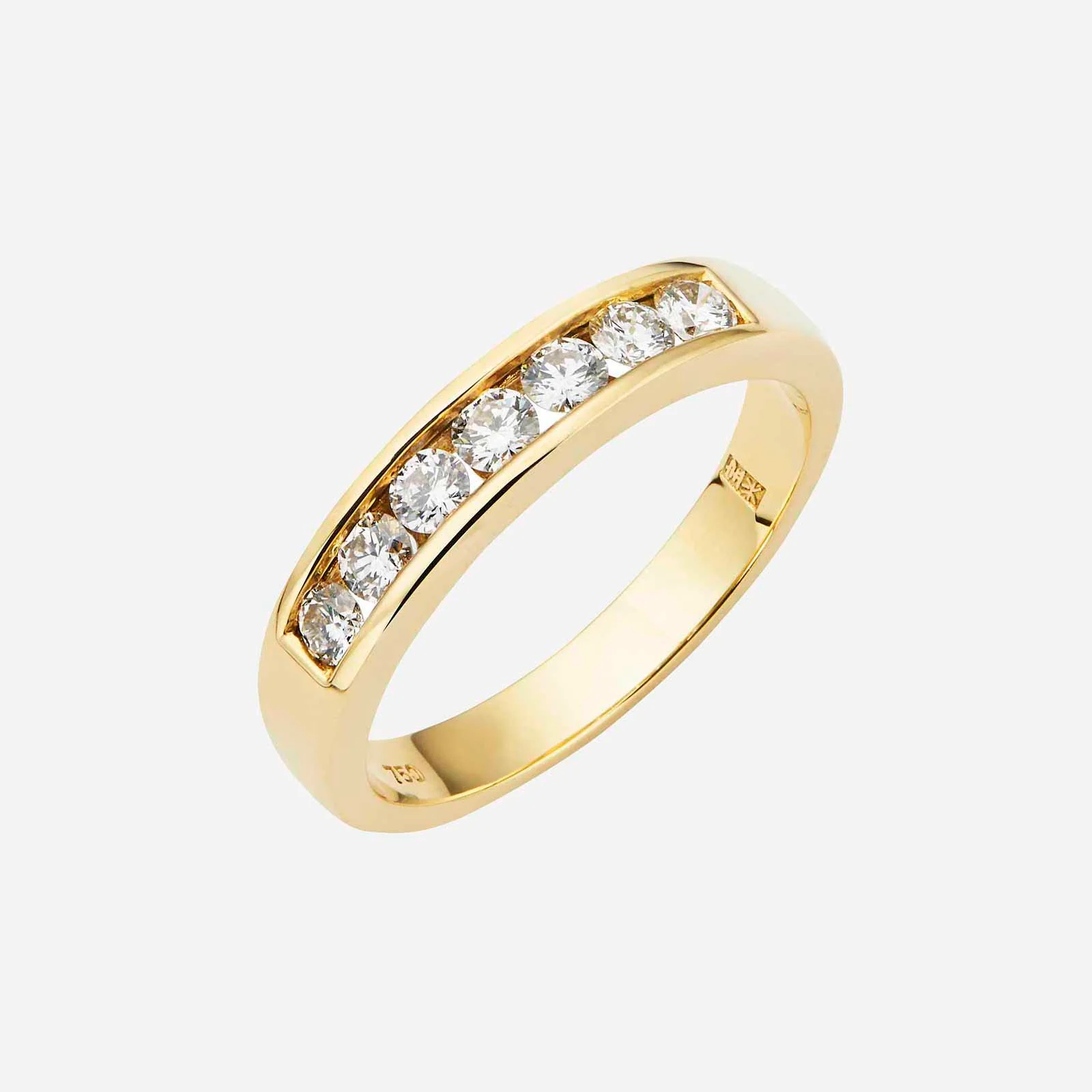 Diamond Band in Yellow Gold (ADIALINESY707X0674A)