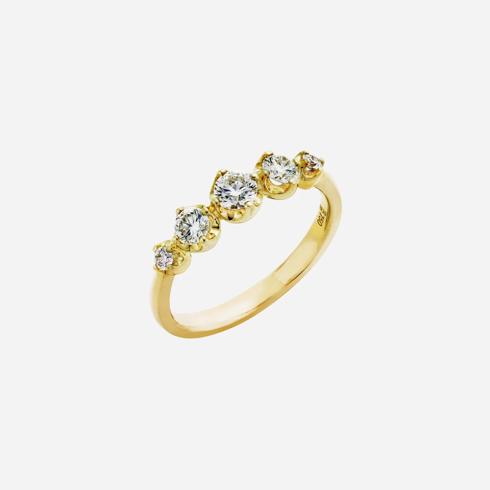 Diamond Ring in Yellow Gold (ADIAGROUP015U0516A)