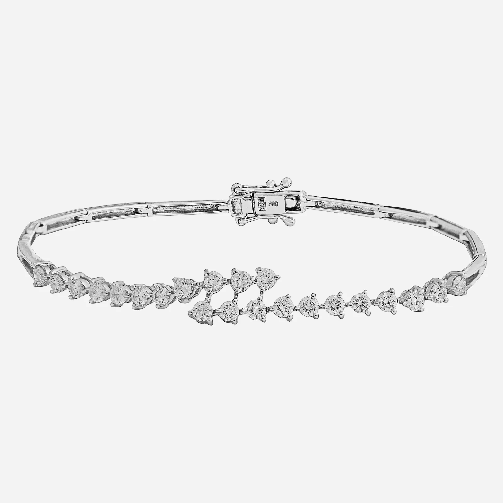 Diana Diamond Bracelet in White Gold (ESTYLE136E0002A)