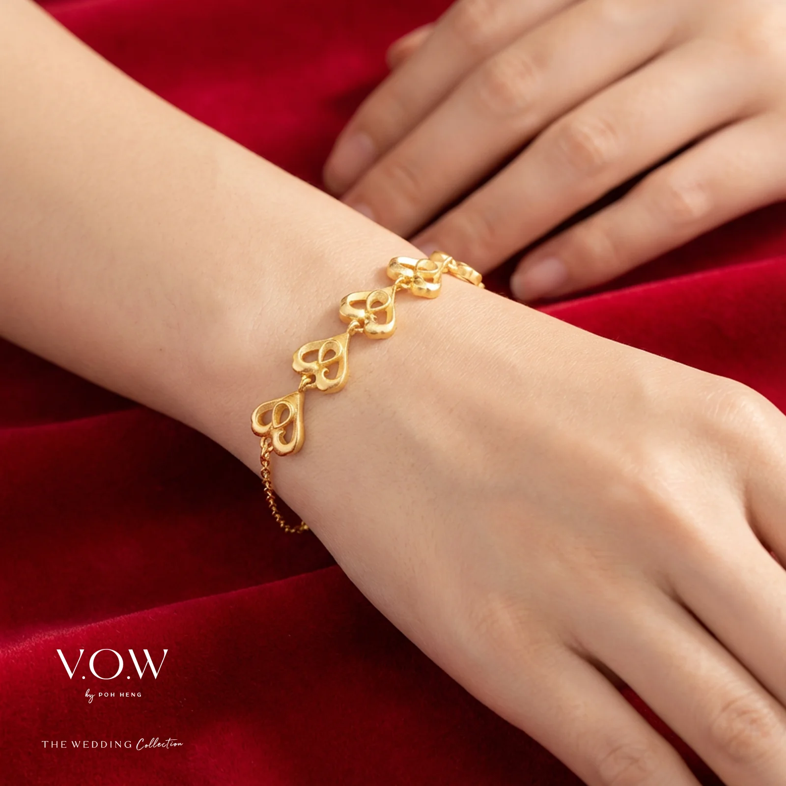 Double Phoenix Bracelet in Yellow Gold (E999GROUP090V0455A) - Image 2