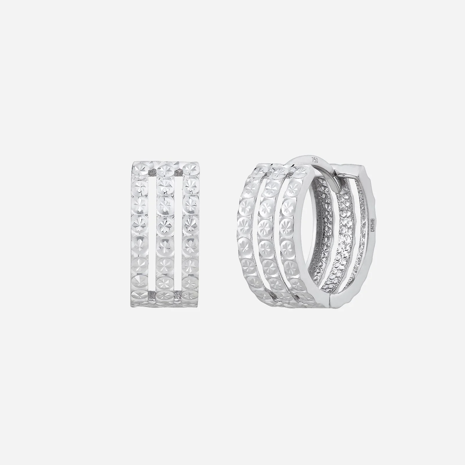 Earrings in White Gold (H750STYLE1358A)