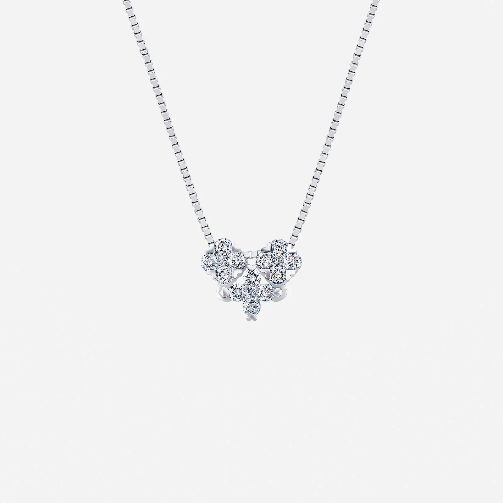Enchanted Versatile Diamond Pendant in White Gold (GDIASTYLE1836A) - Image 2