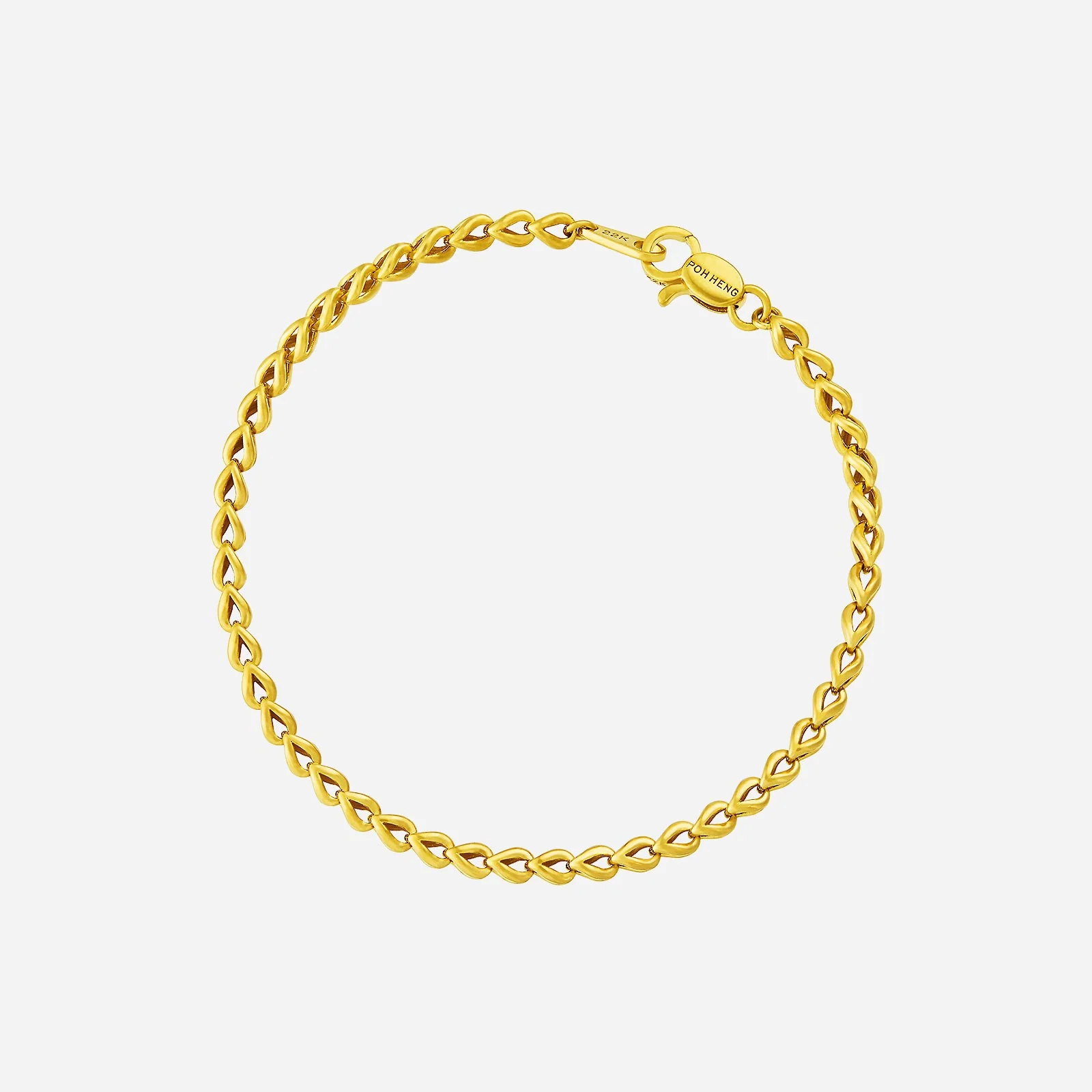 Endless Knot Bracelet in Yellow Gold (E22KGROUP234V0674A)
