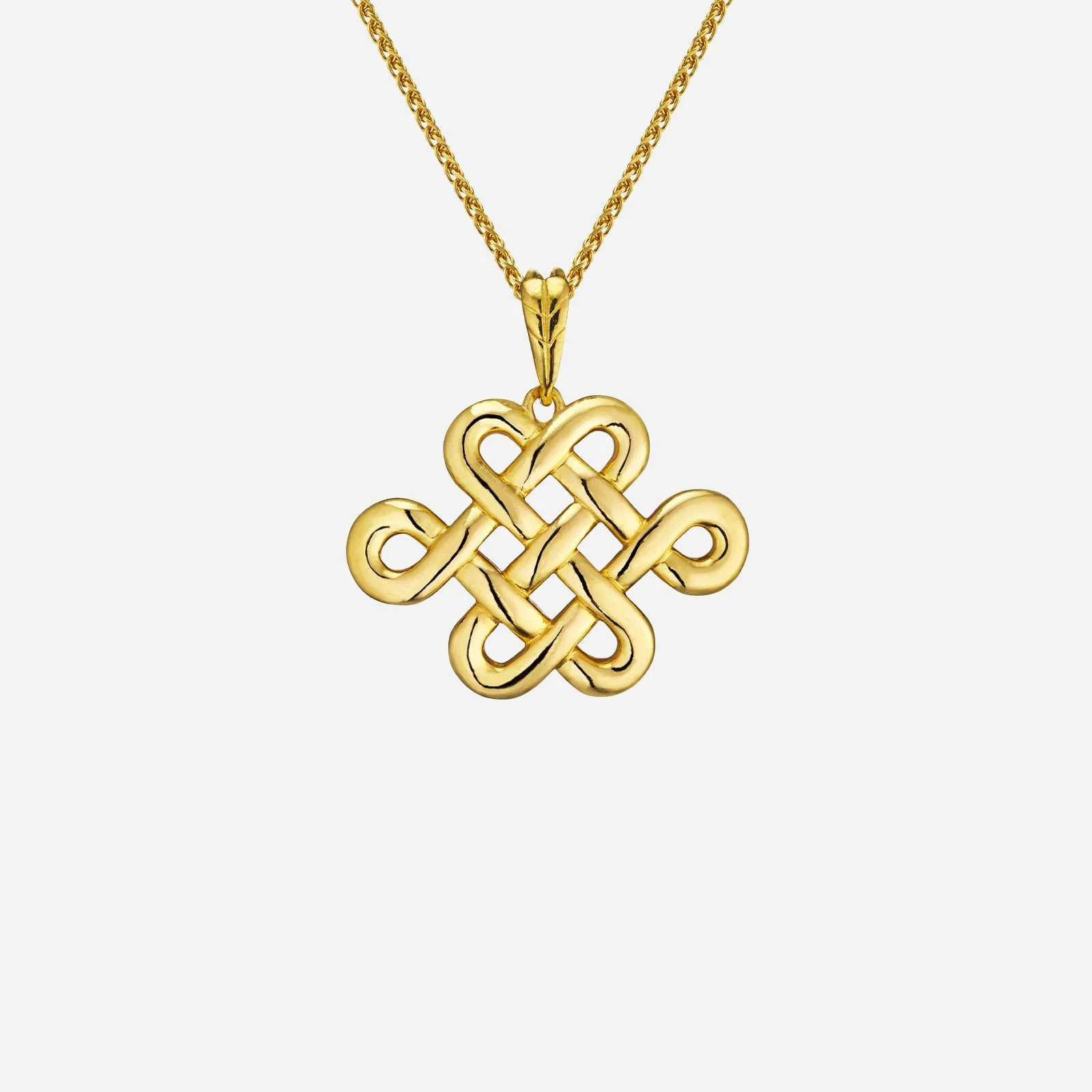 Eternity Knot Pendant in Yellow Gold (GSTYLES319G0004A)