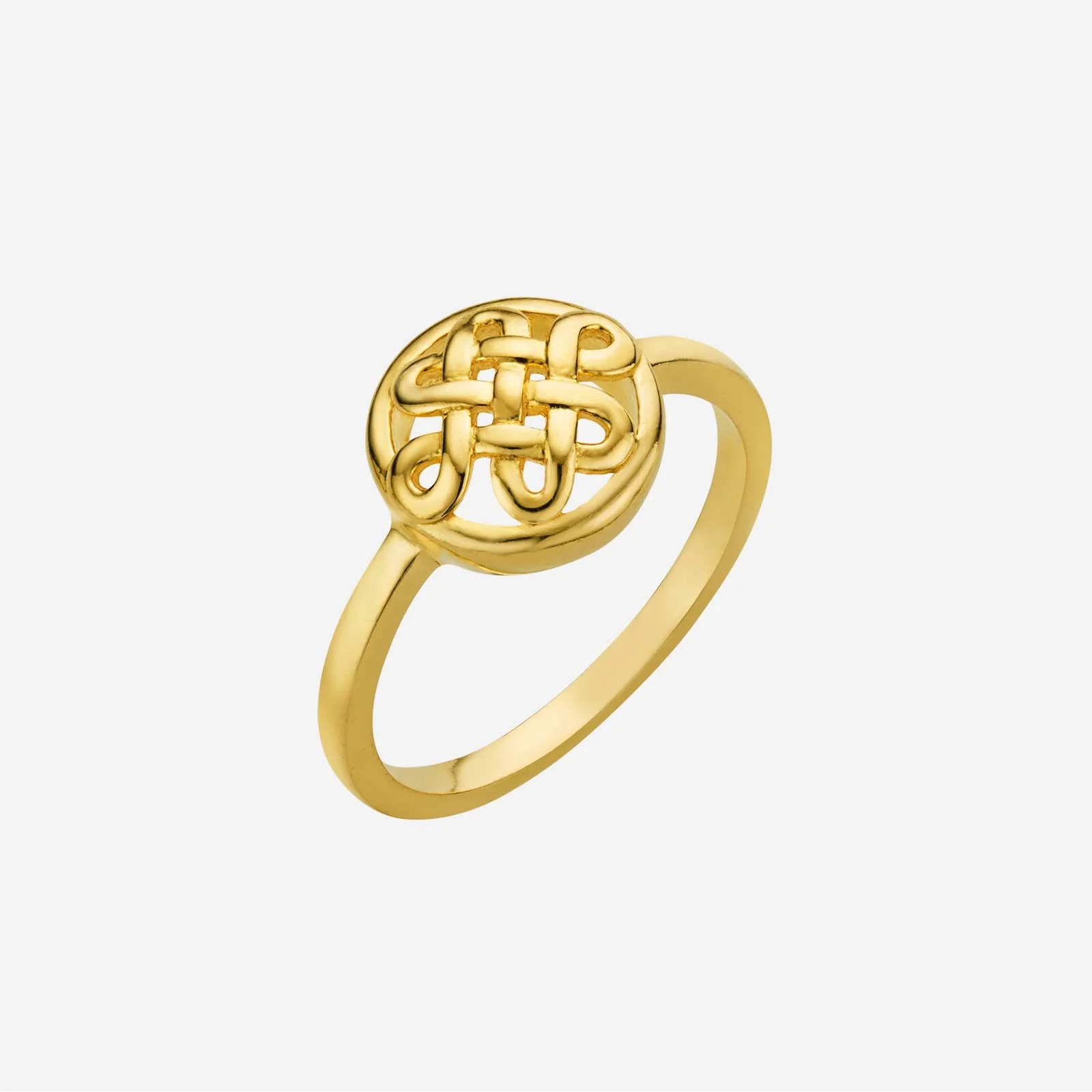 Eternity Knot Ring in Yellow Gold (A22KGEKNOT010V0578A)