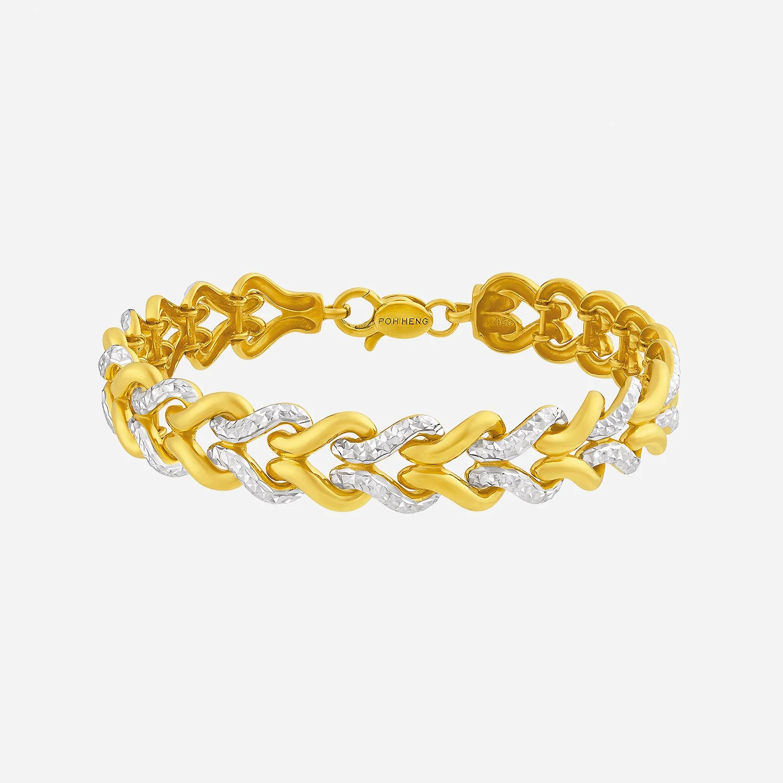 Ethereal Bracelet in Yellow White Gold (E22KSTYLE0593A)