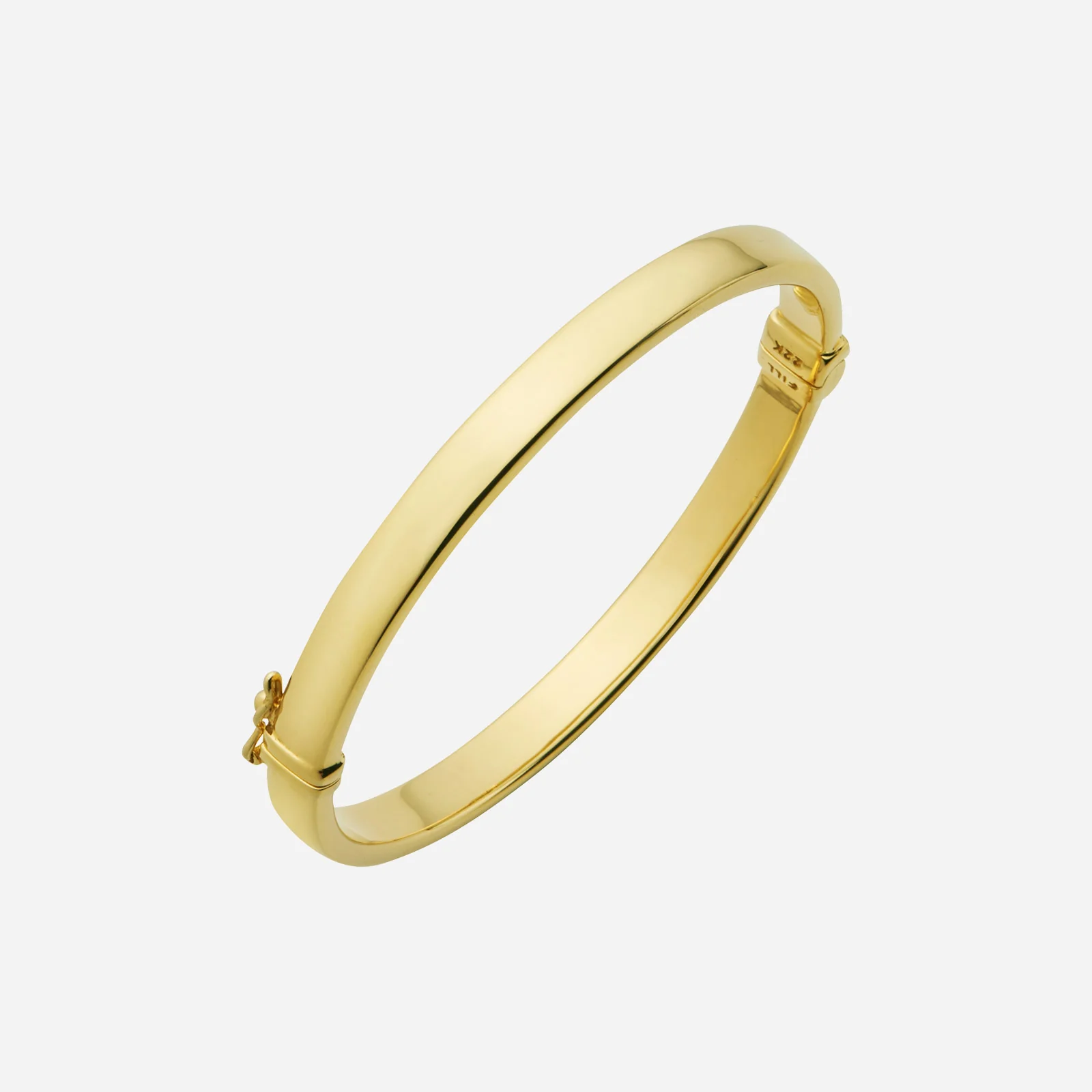 Flat Bangle in Yellow Gold (DSTYLES662C0002A)