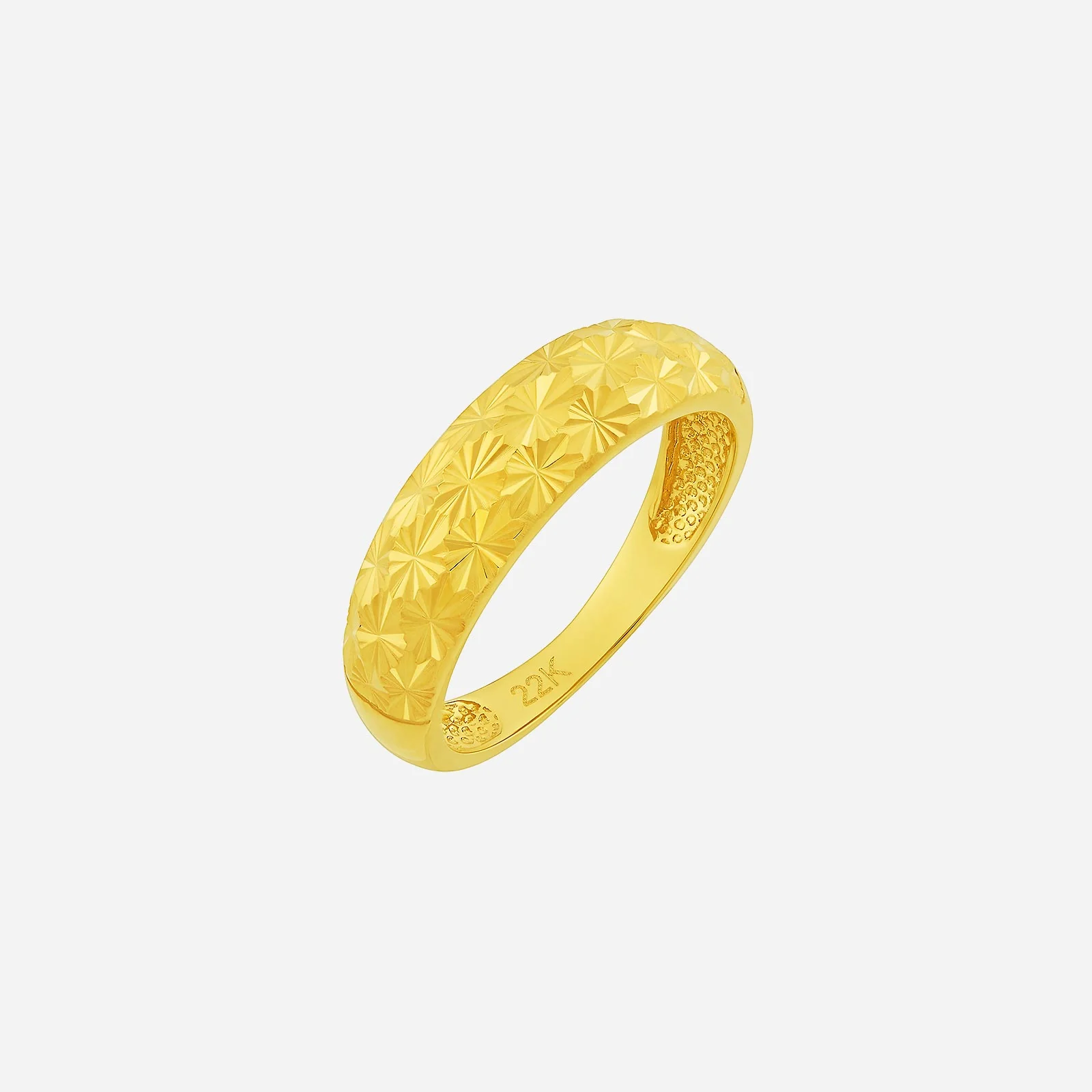 Floral Ring in Yellow Gold (A22KSTYLE0937A)