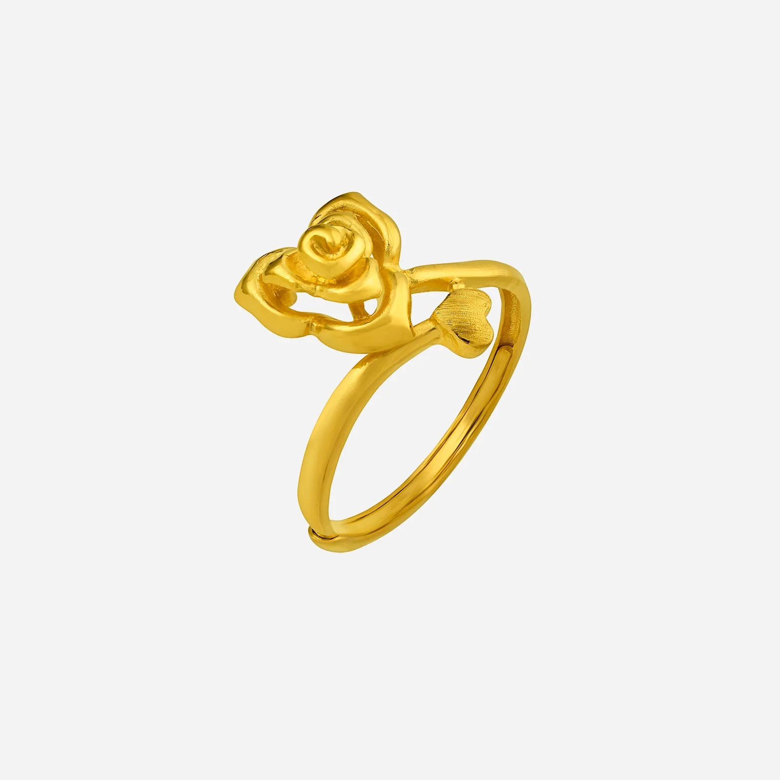 Flower Ring in Yellow Gold (A999GROUP094V0812A)