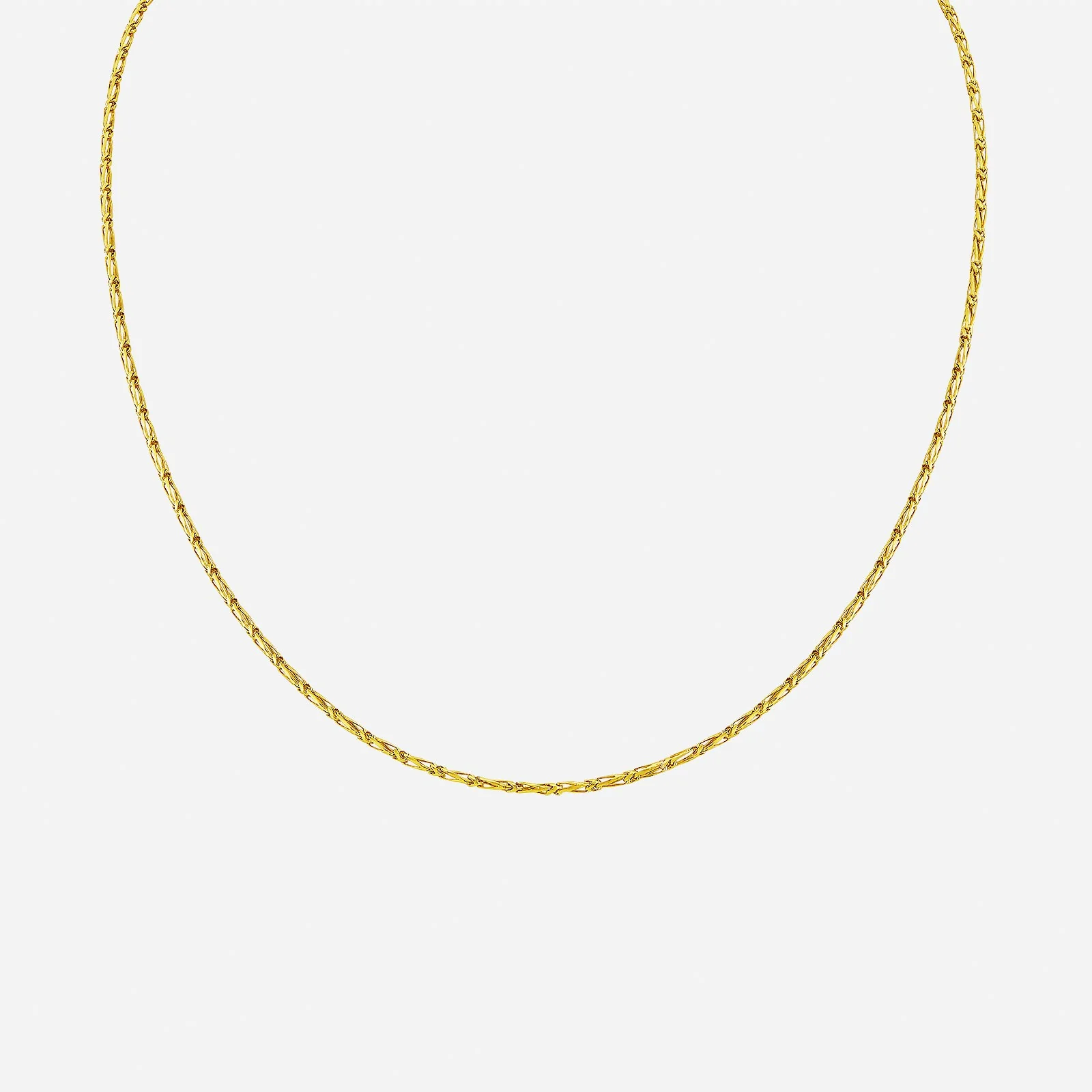 Franco Chain Necklace in Yellow Gold (FFRANCO0160533A)