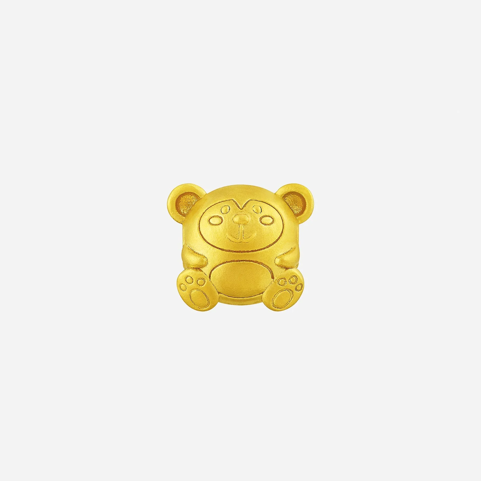 Guardians Of Fortune Monkey Charm in Yellow Gold (G22KZODIAC178091705A)