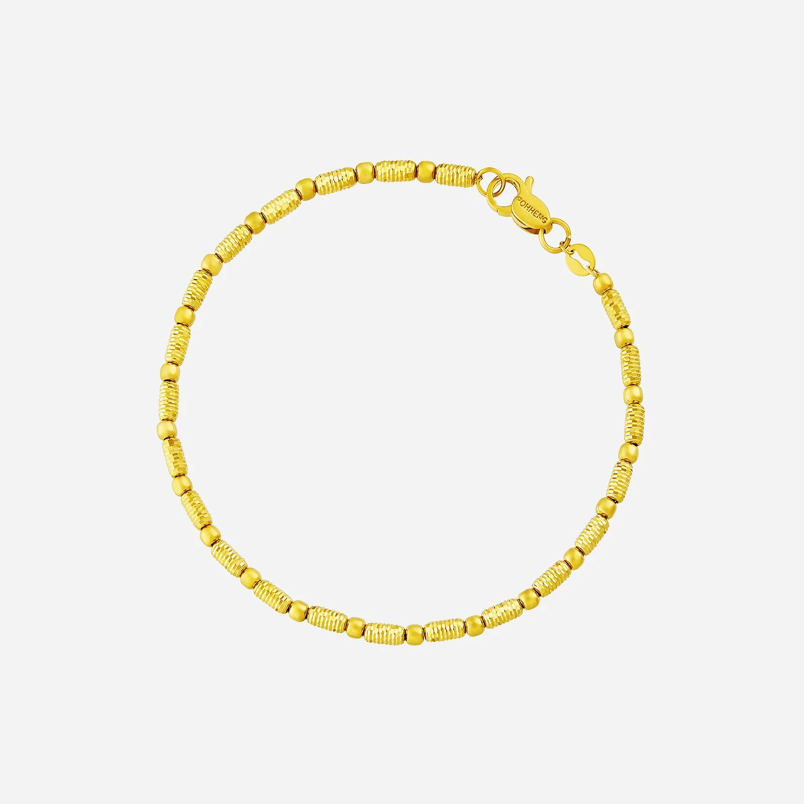 Harmonic Beaded Bracelet in Yellow Gold (E22KSTYLE0644A)