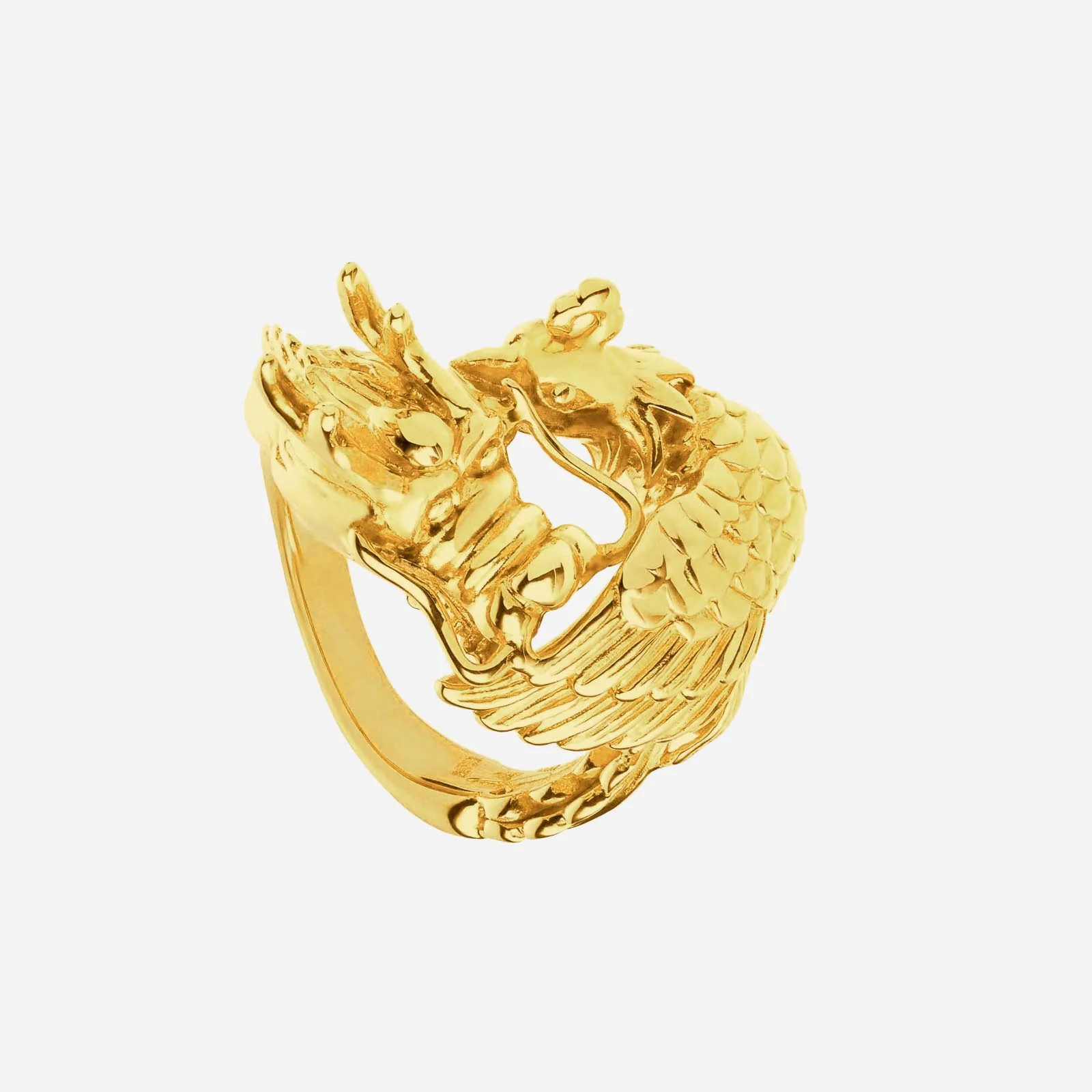 Heavenly Match Dragon Ring in Yellow Gold (AHMATCH052R0002A)