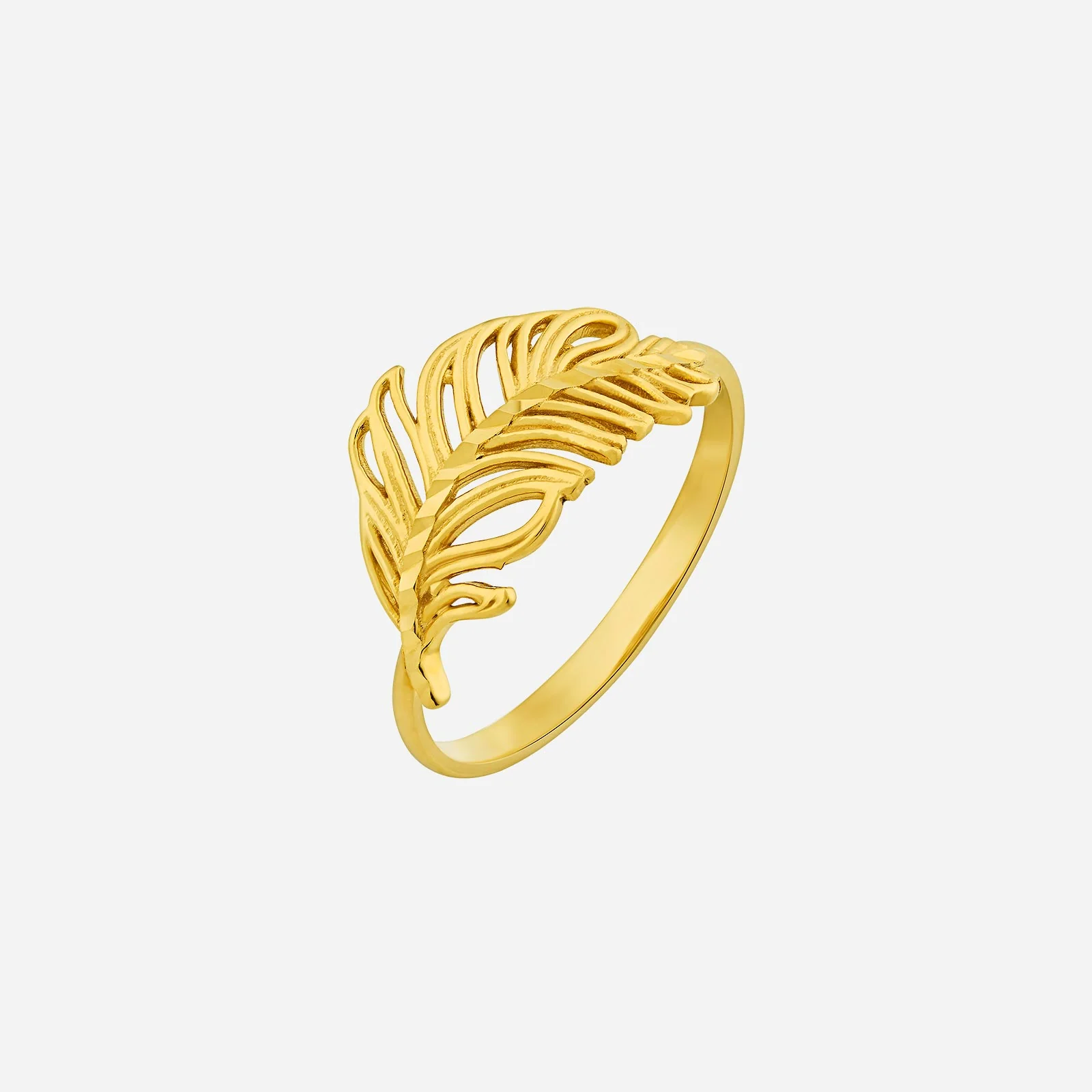 Laurel Ring in Yellow Gold (ASTYLE0349A)