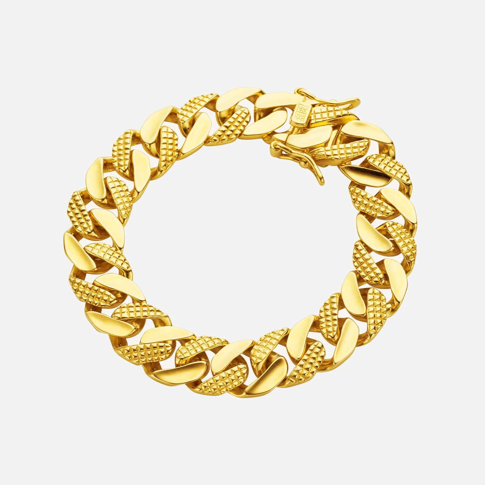 Link Bracelet in Yellow Gold (ESTYLES090P0006A)