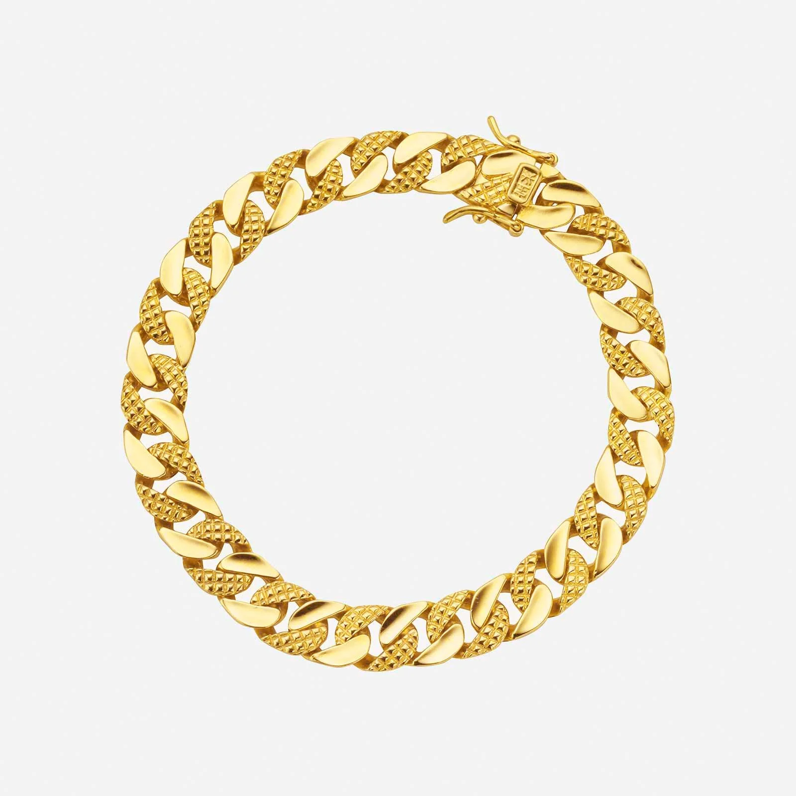 Link Bracelet in Yellow Gold (ESTYLES090P0008A)
