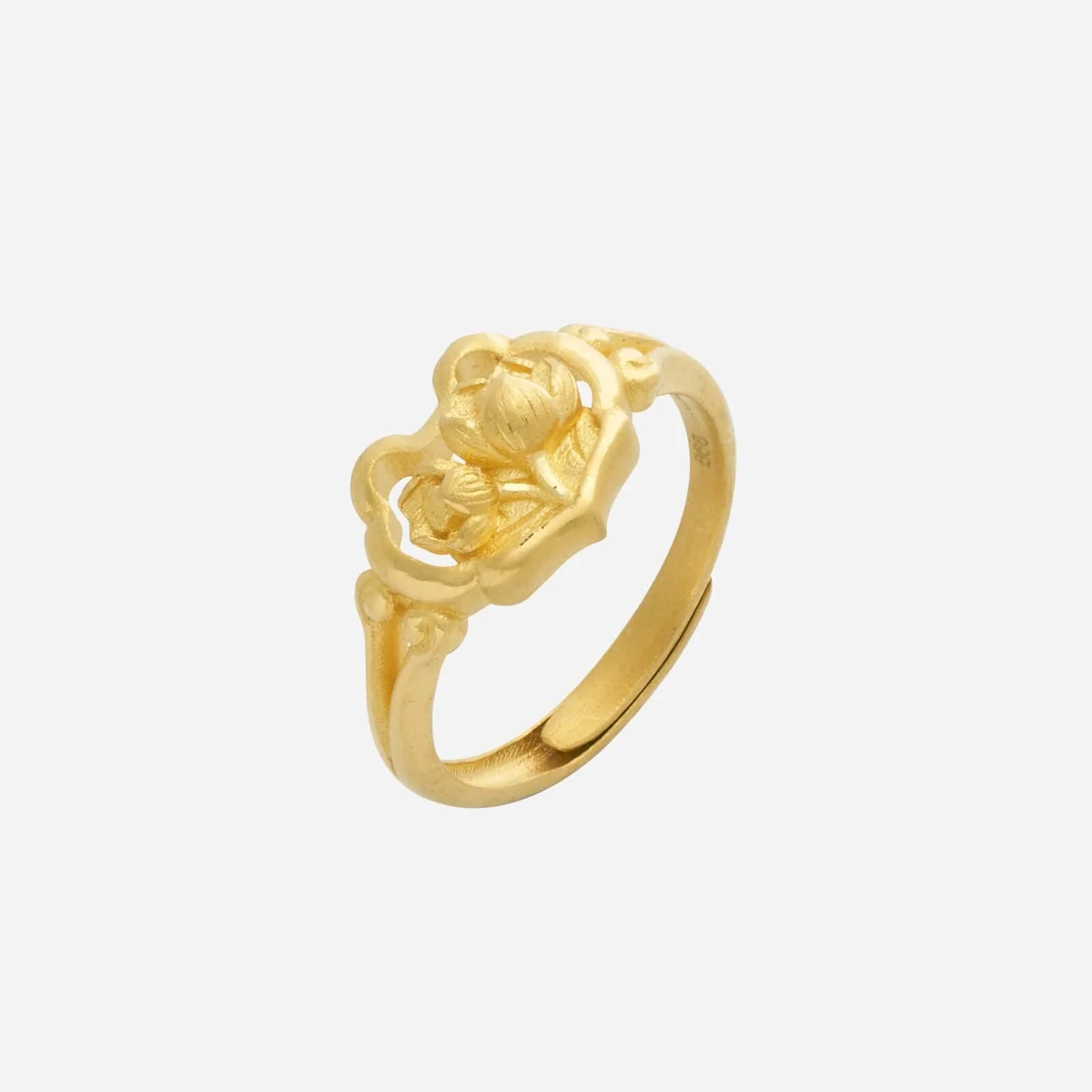 Lotus Harmony Ring in Yellow Gold (A999GROUP089V0807A)