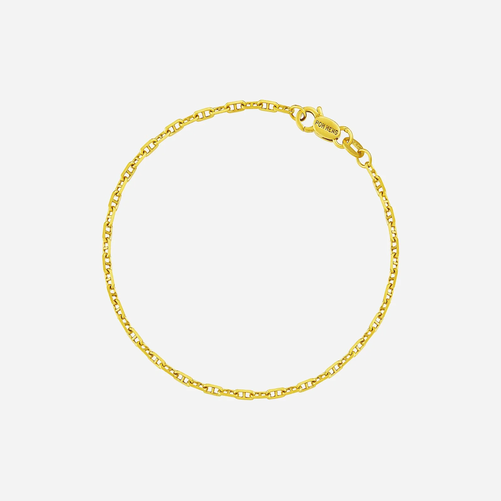 Mariner Chain Bracelet in Yellow Gold (EMARINERDC0210656A)