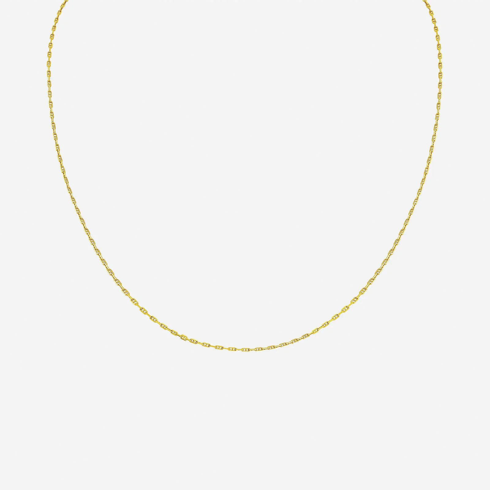 Mariner Chain Necklace in Yellow Gold (FMARINERDC0120536A)