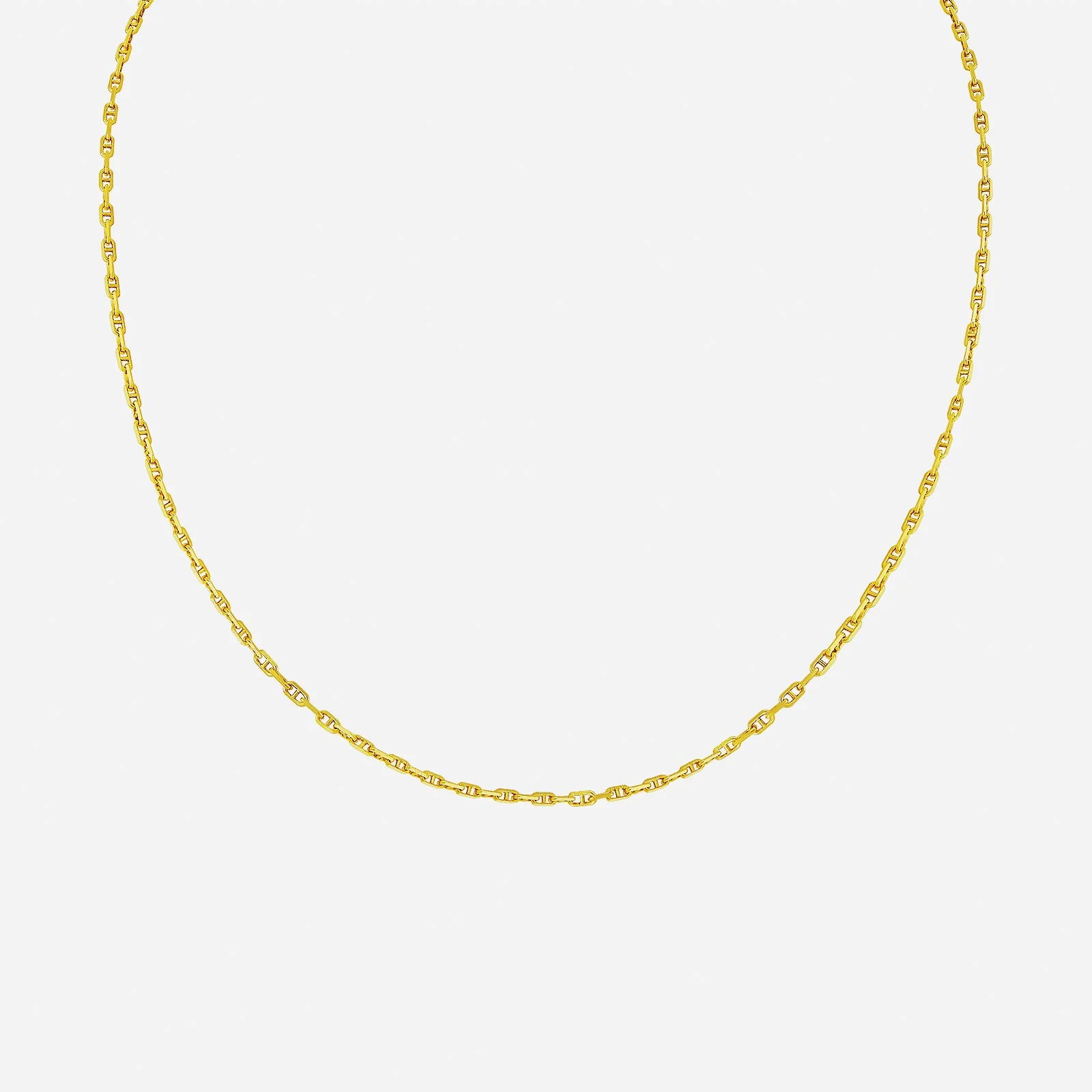 Mariner Chain Necklace in Yellow Gold (FMARINERDC0210537A)